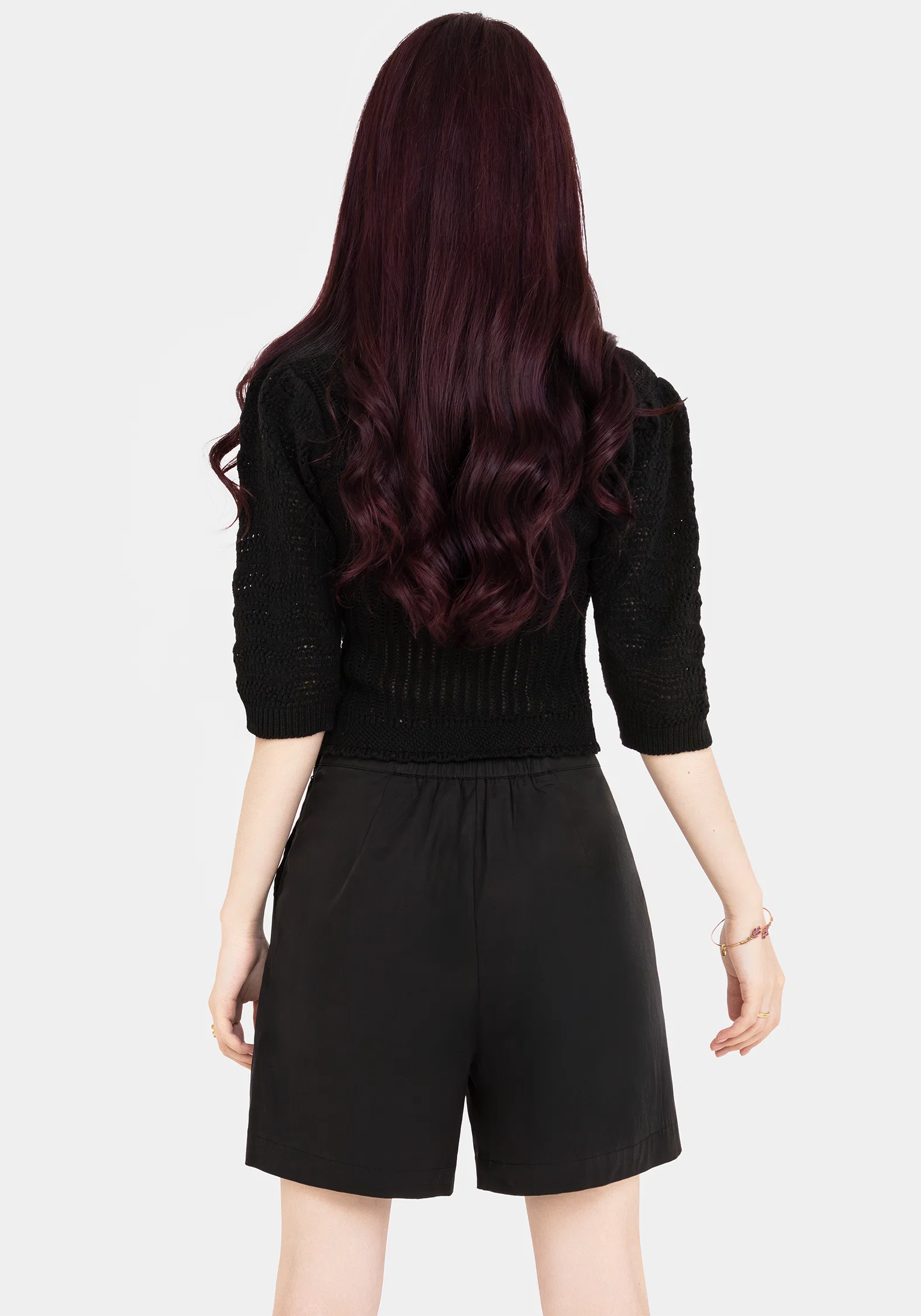Abellona Embroidered Belted Short - Image 3