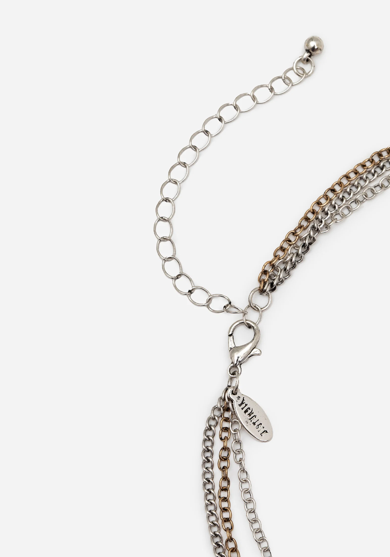 Abellona Moon Fern Layered Charm Necklace - Image 7