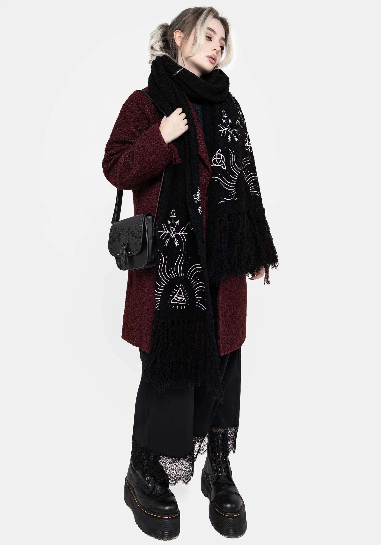 Abracula Boucle Scarf - Image 3