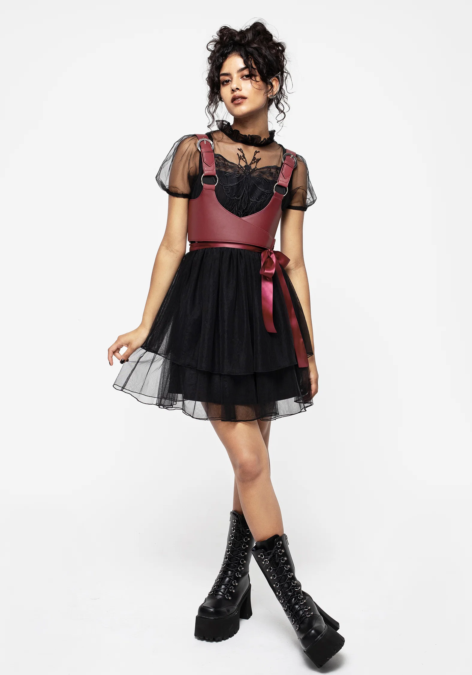 Aerial Wrap Harness - Oxblood - Image 4