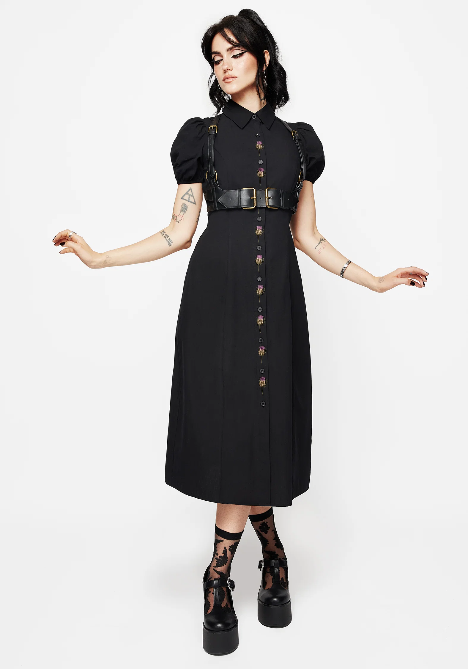 Agatha Cut Out Side Detail Harness - Image 5