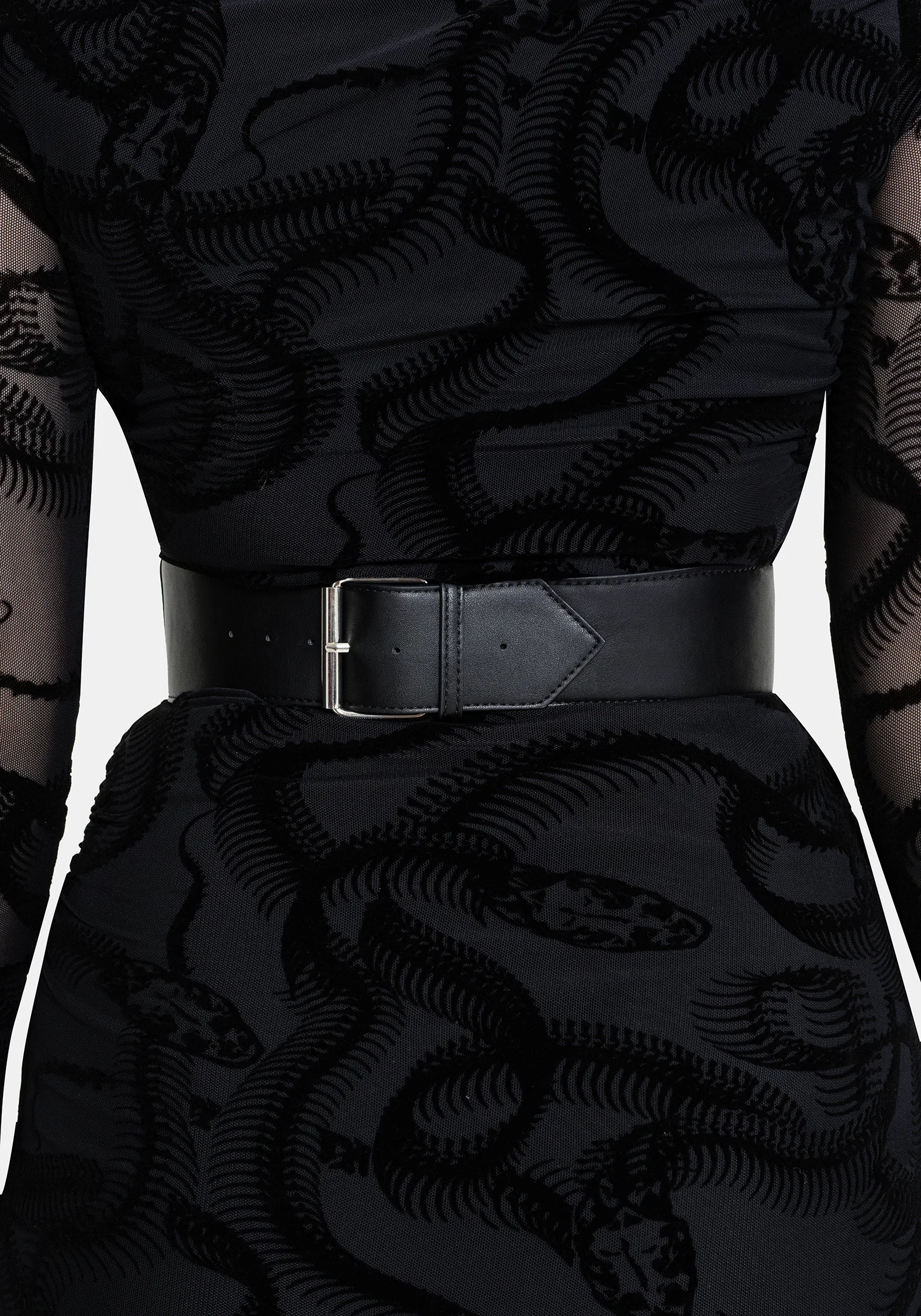 Airie Pointed Detail Waist Belt - Image 5