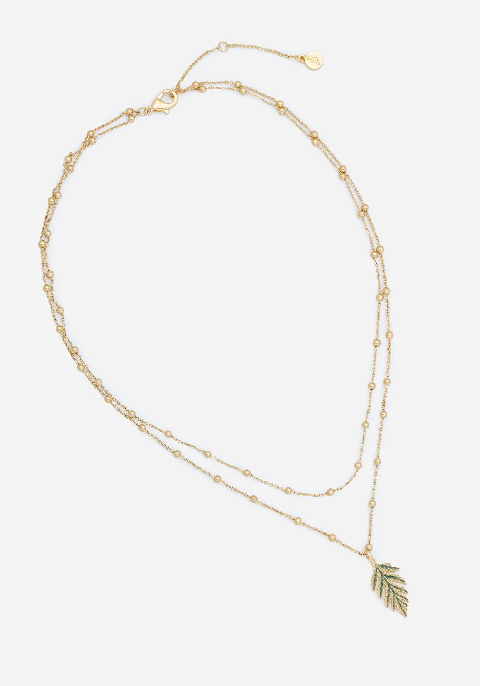 Alderwood Fern Double Layered Necklace - Image 6