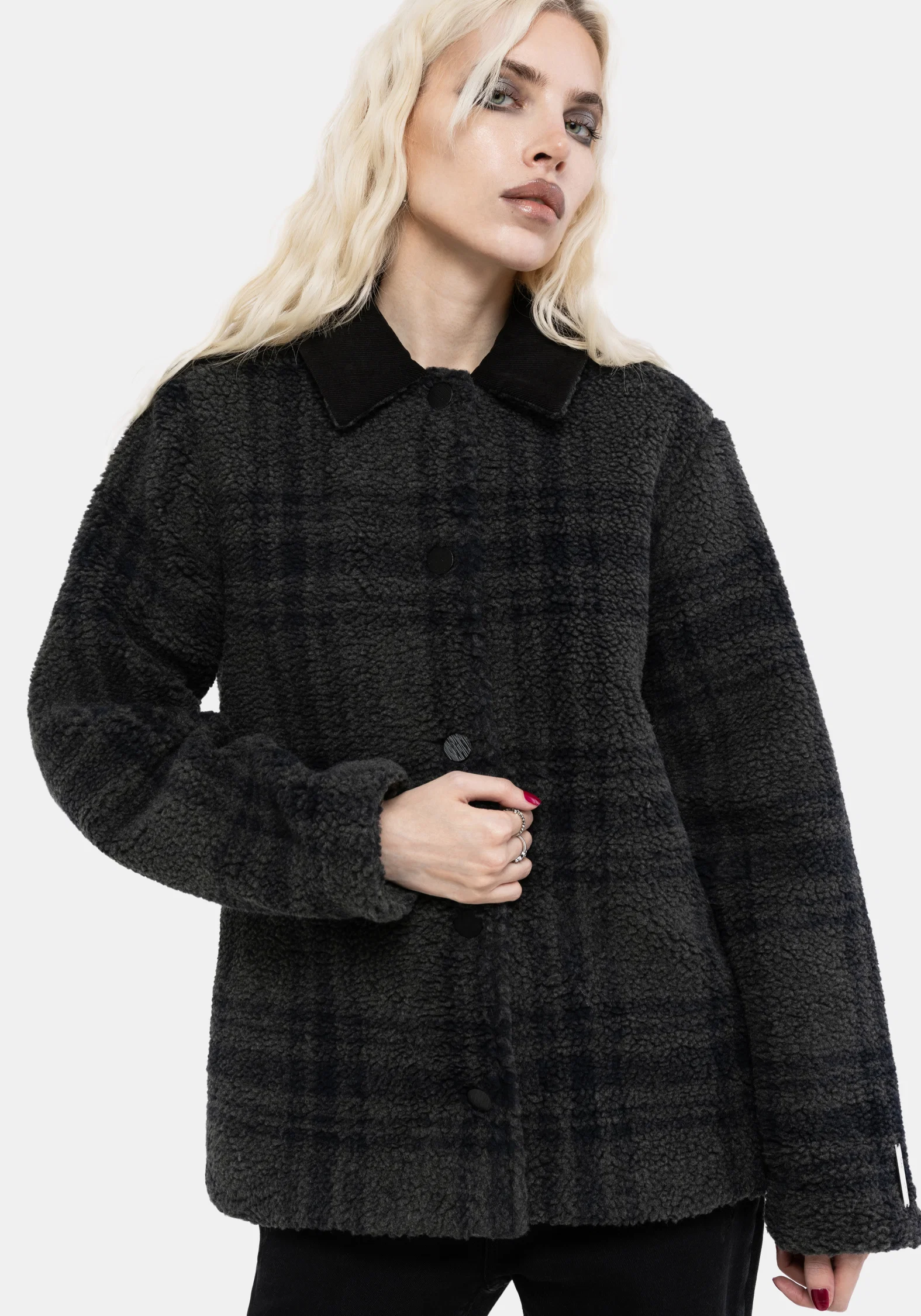 Alina Borg Checked Shacket - Image 5