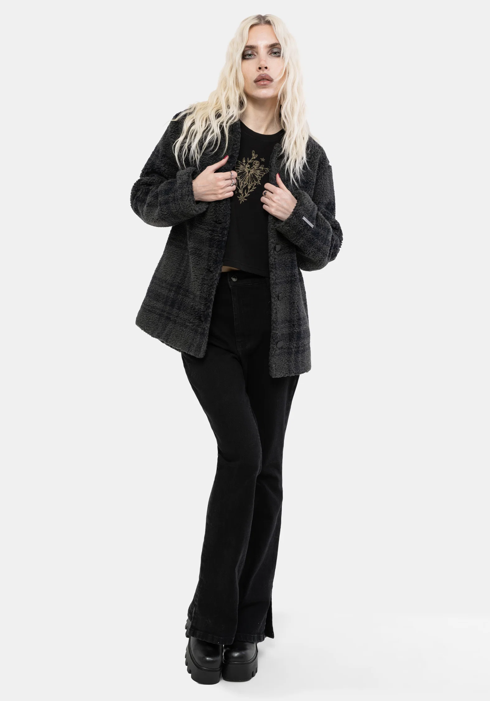 Alina Borg Checked Shacket - Image 6