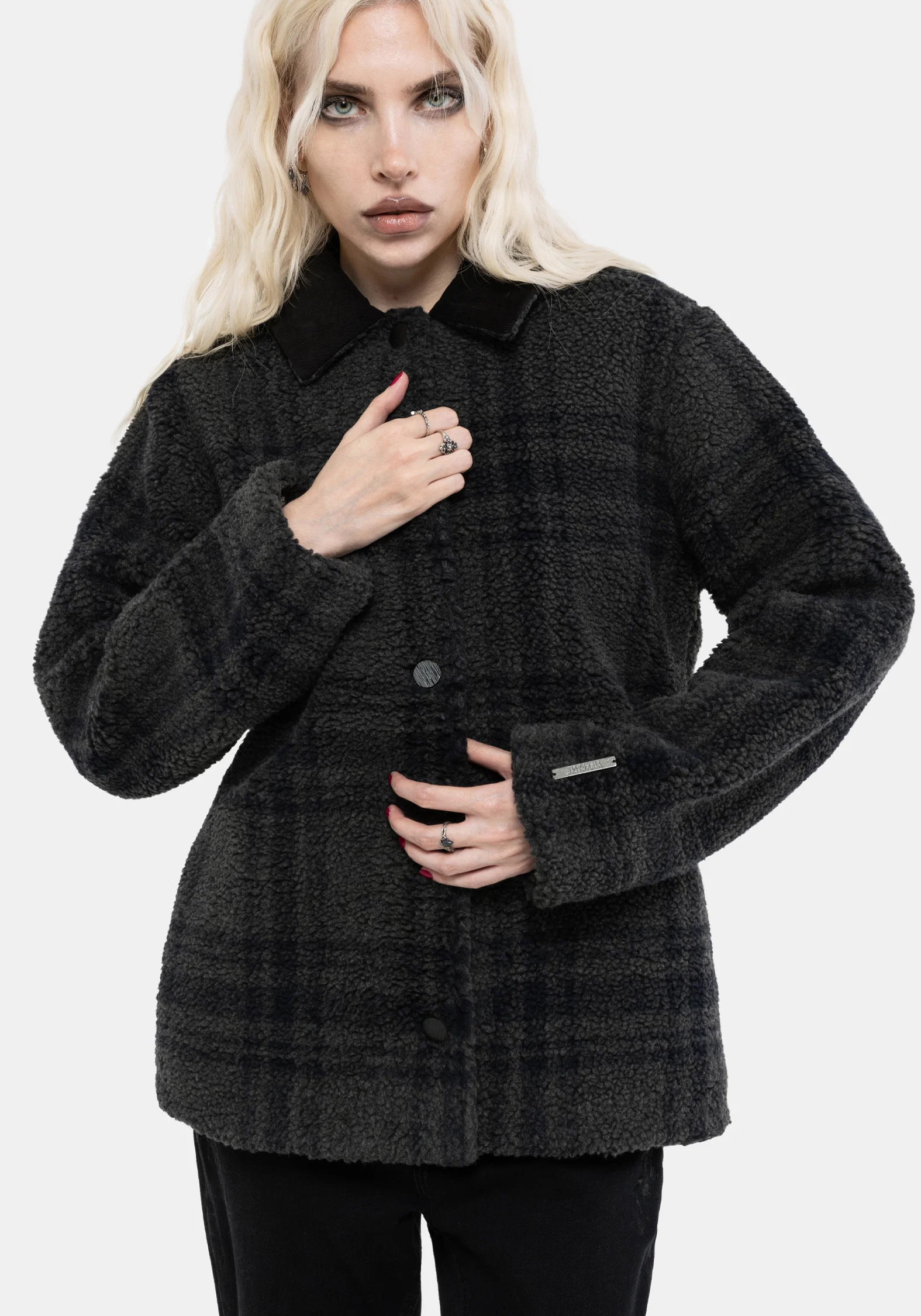 Alina Borg Checked Shacket - Image 7