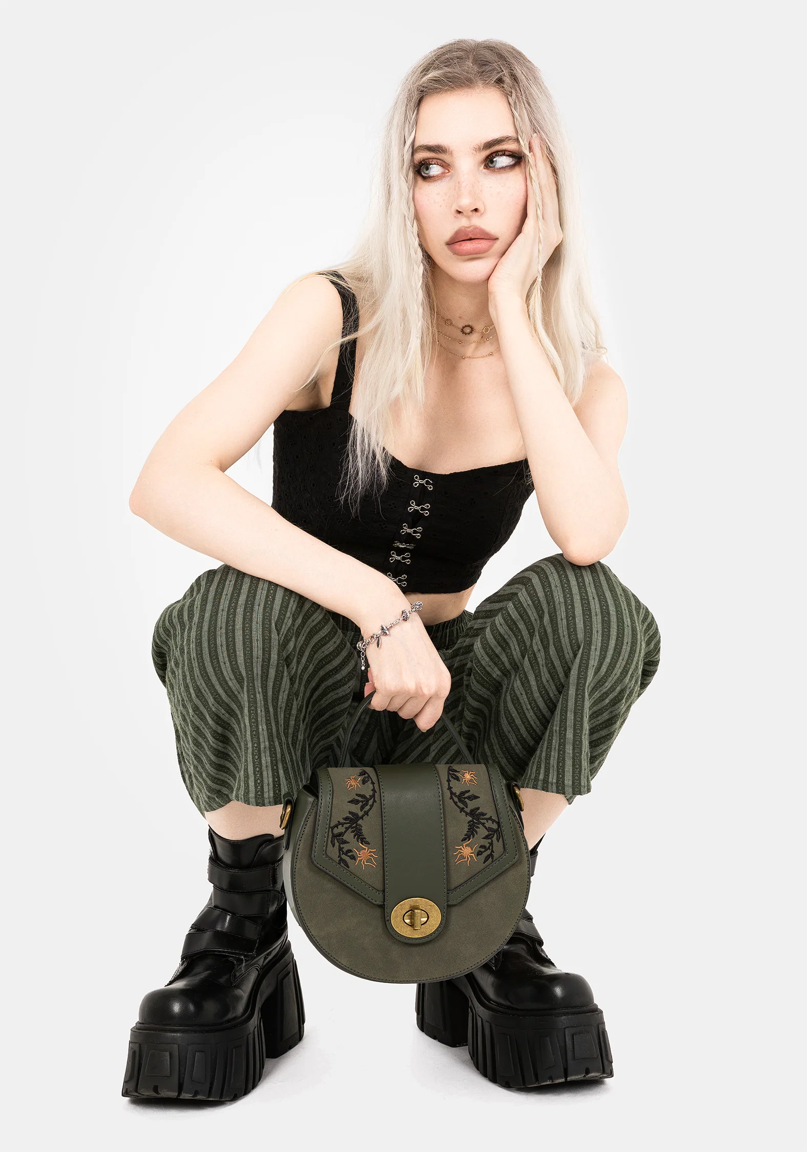 Alluvial Embroidered Crossbody Bag - Image 7
