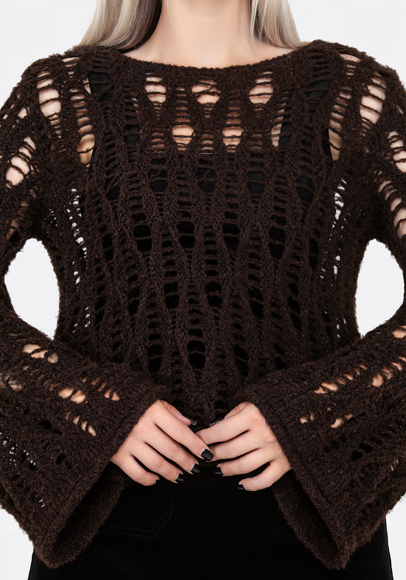 Ameila Pointelle Jumper - Image 2