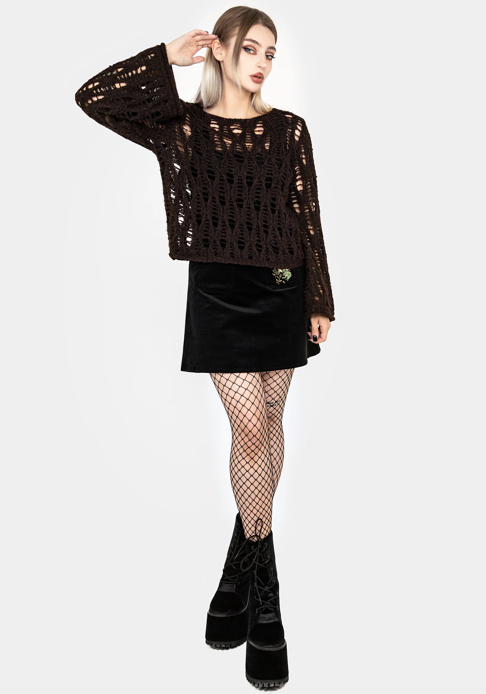 Ameila Pointelle Jumper - Image 8