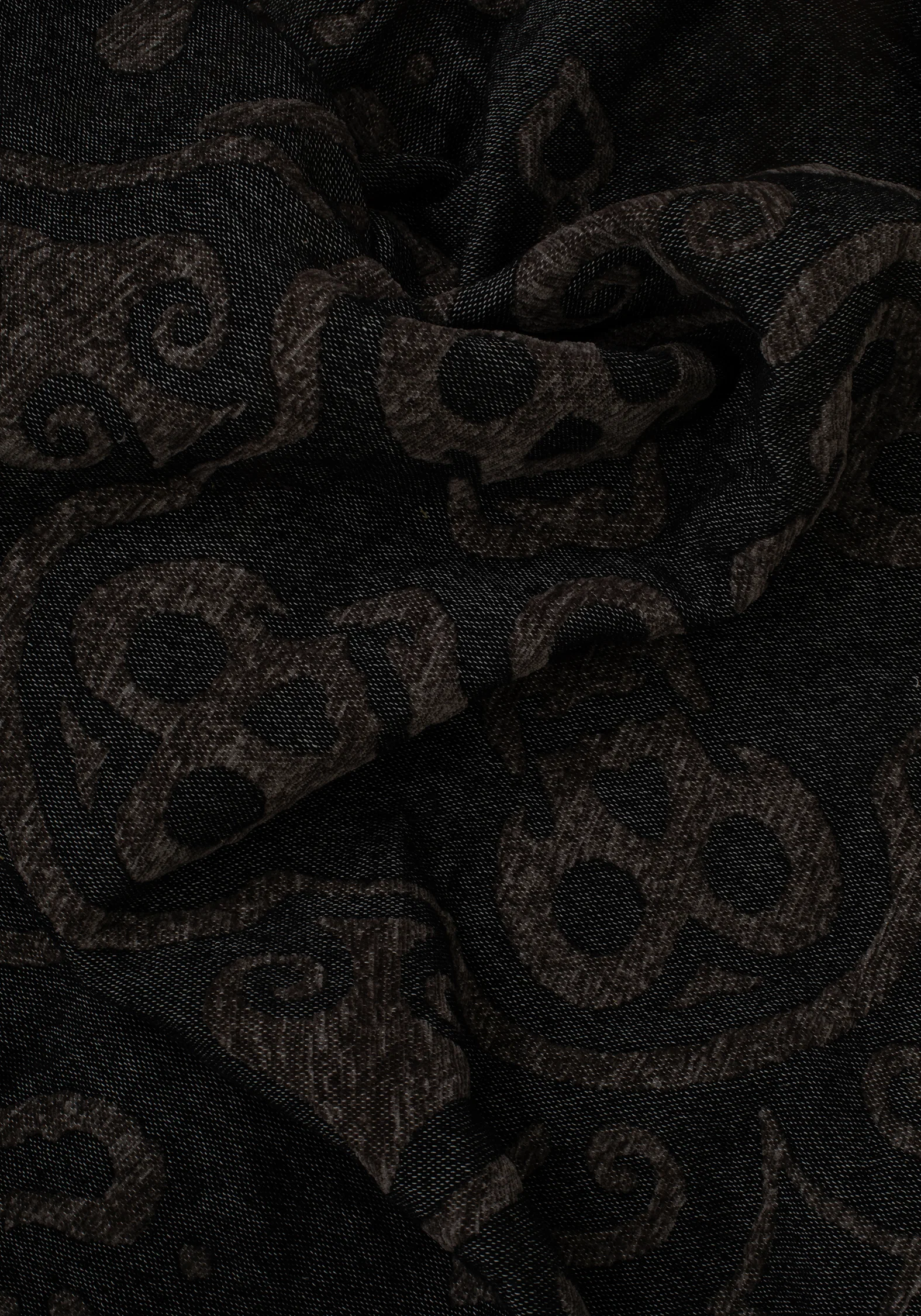 Anarchy Skull Jacquard Cotton Chenille Blanket - Image 4