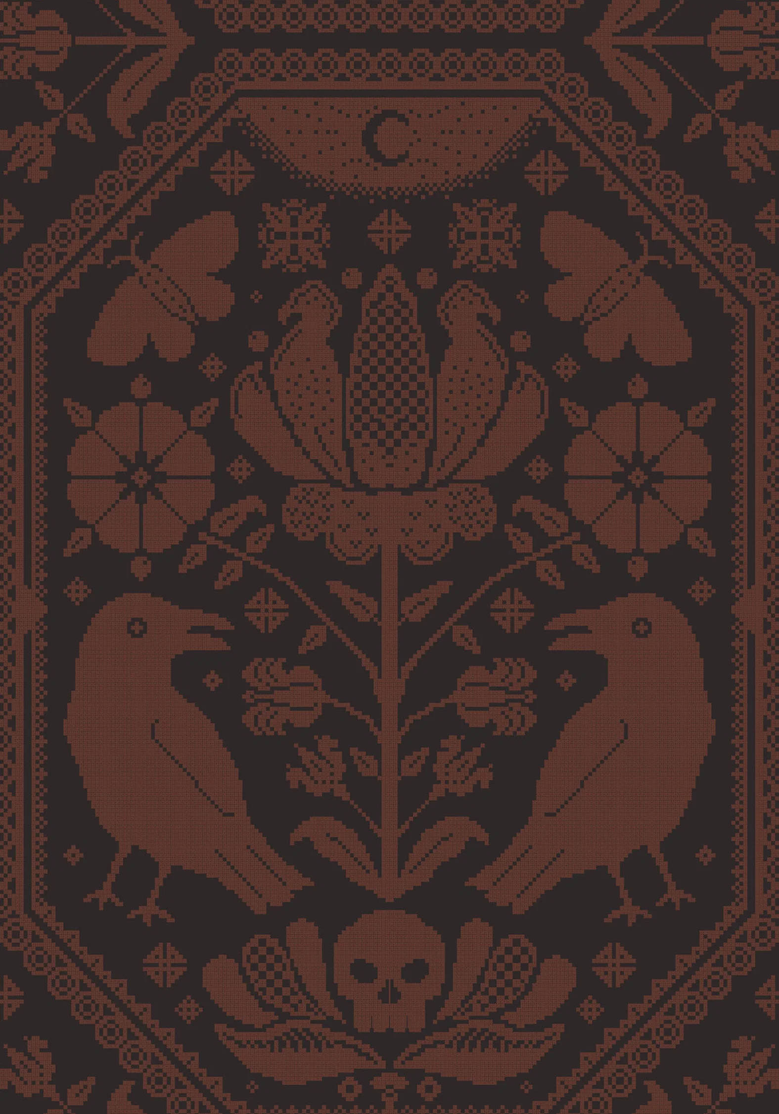 Annabel Inverted Raven Print Shirred Mini Dress - Image 7
