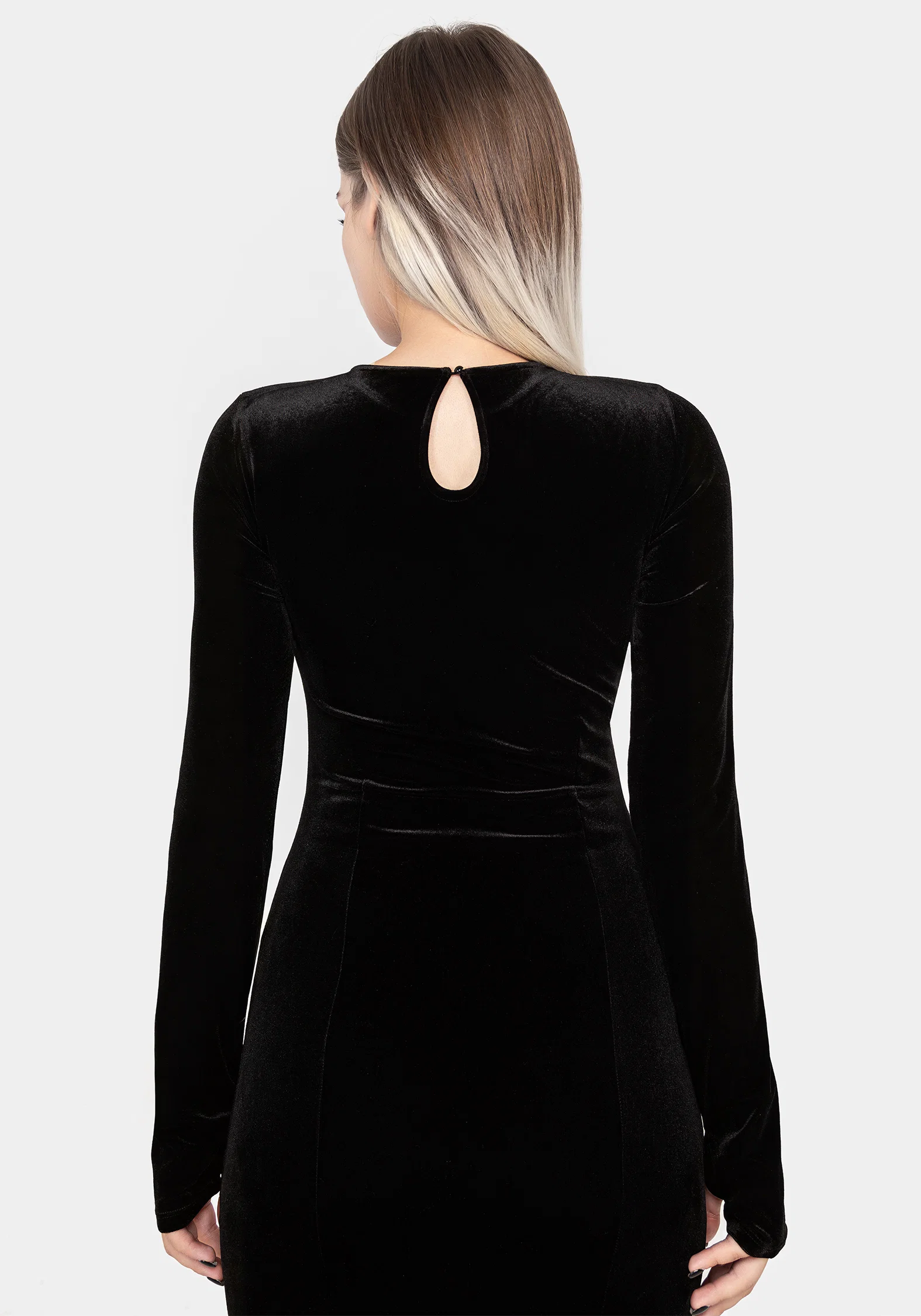 Antivenom Spider Cut Out Mesh Gown - Image 8