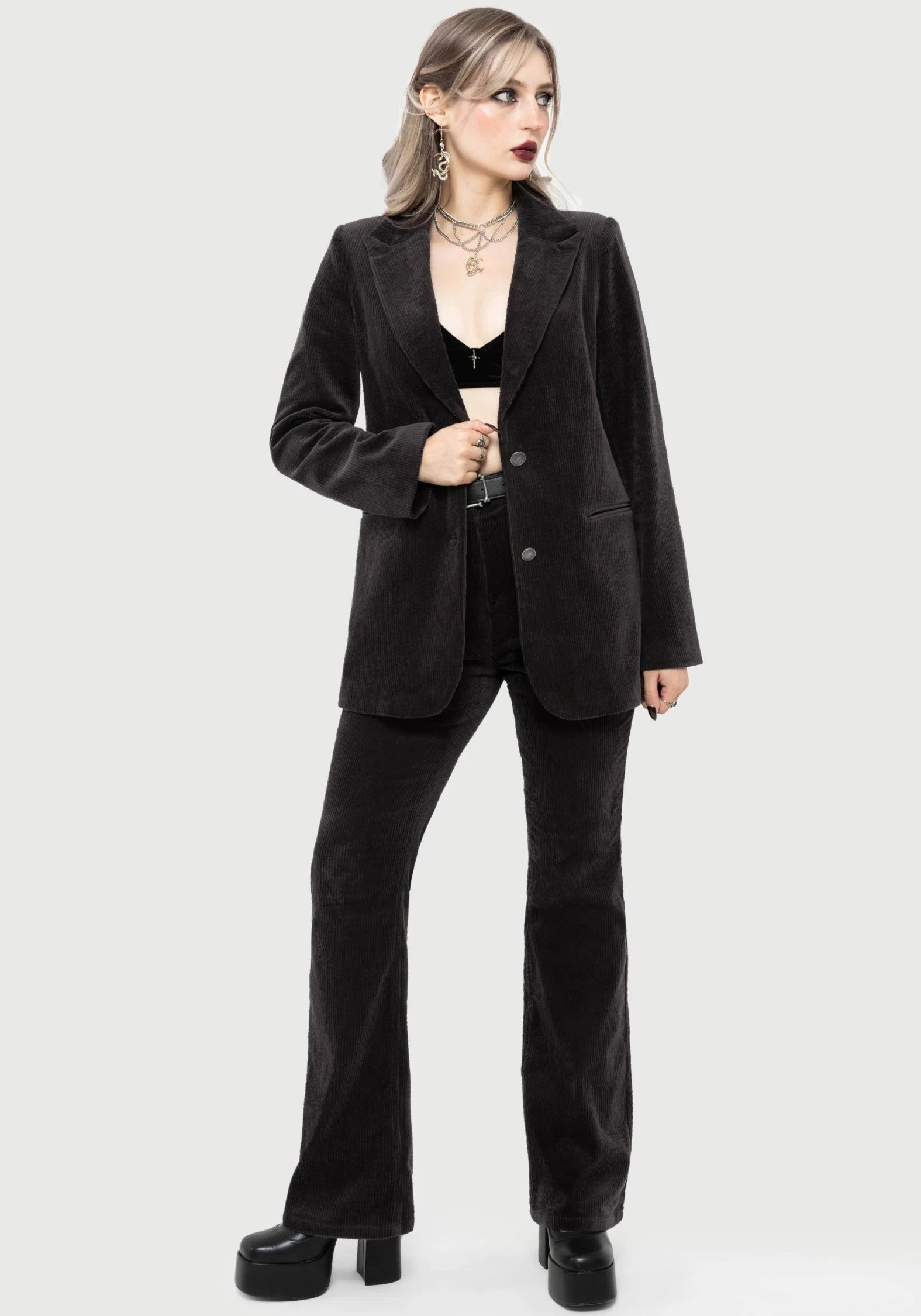Apophis Cotton Cord Blazer - Image 4