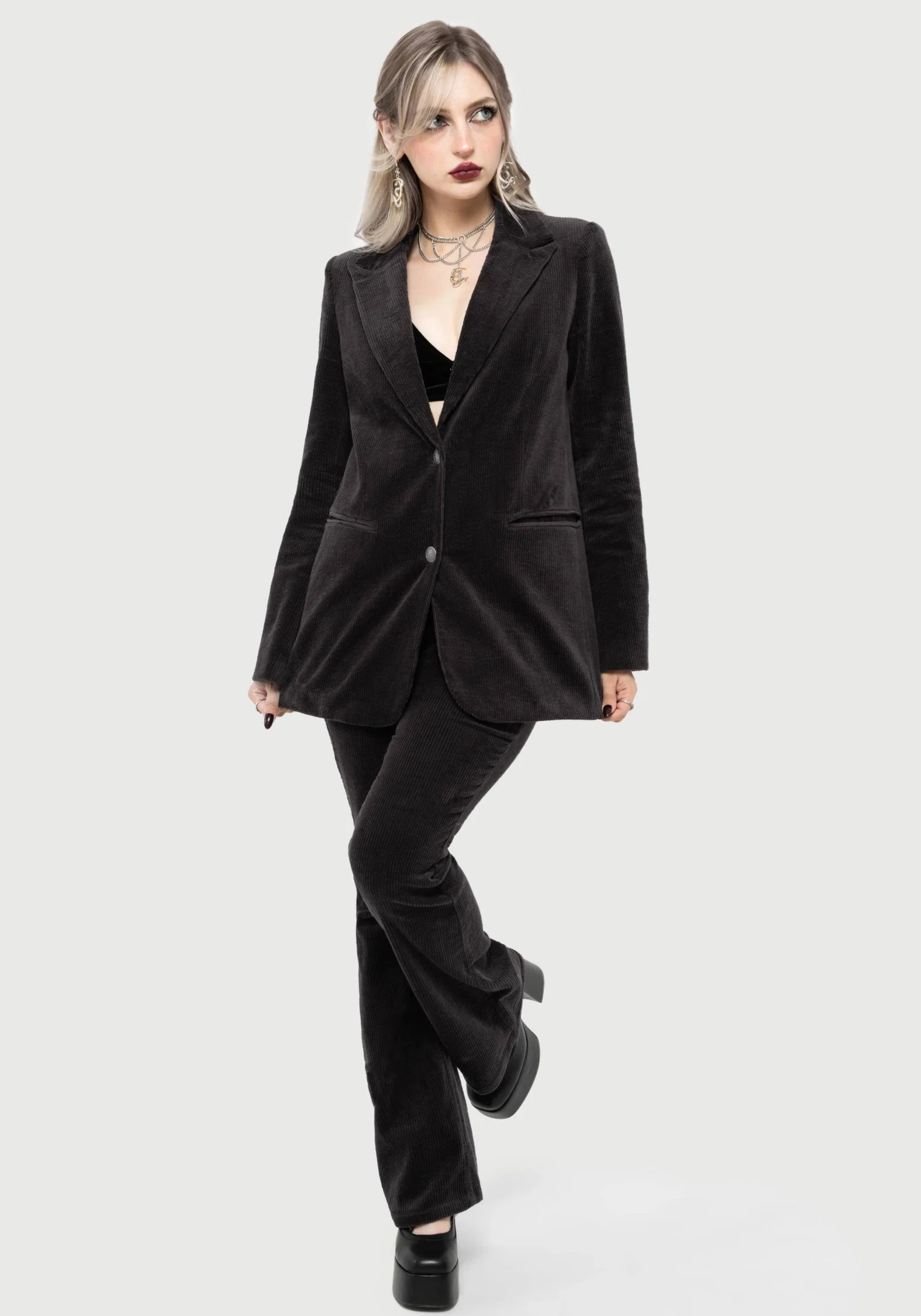Apophis Cotton Cord Blazer - Image 7