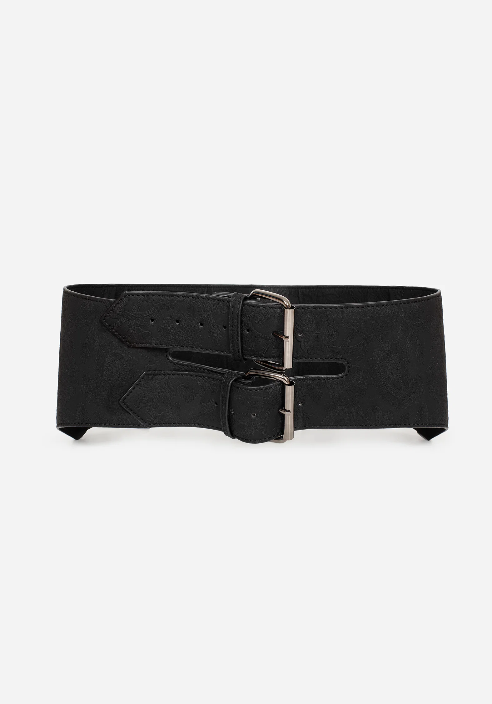 Apricity Paisley Debossed Waist Belt - Image 2