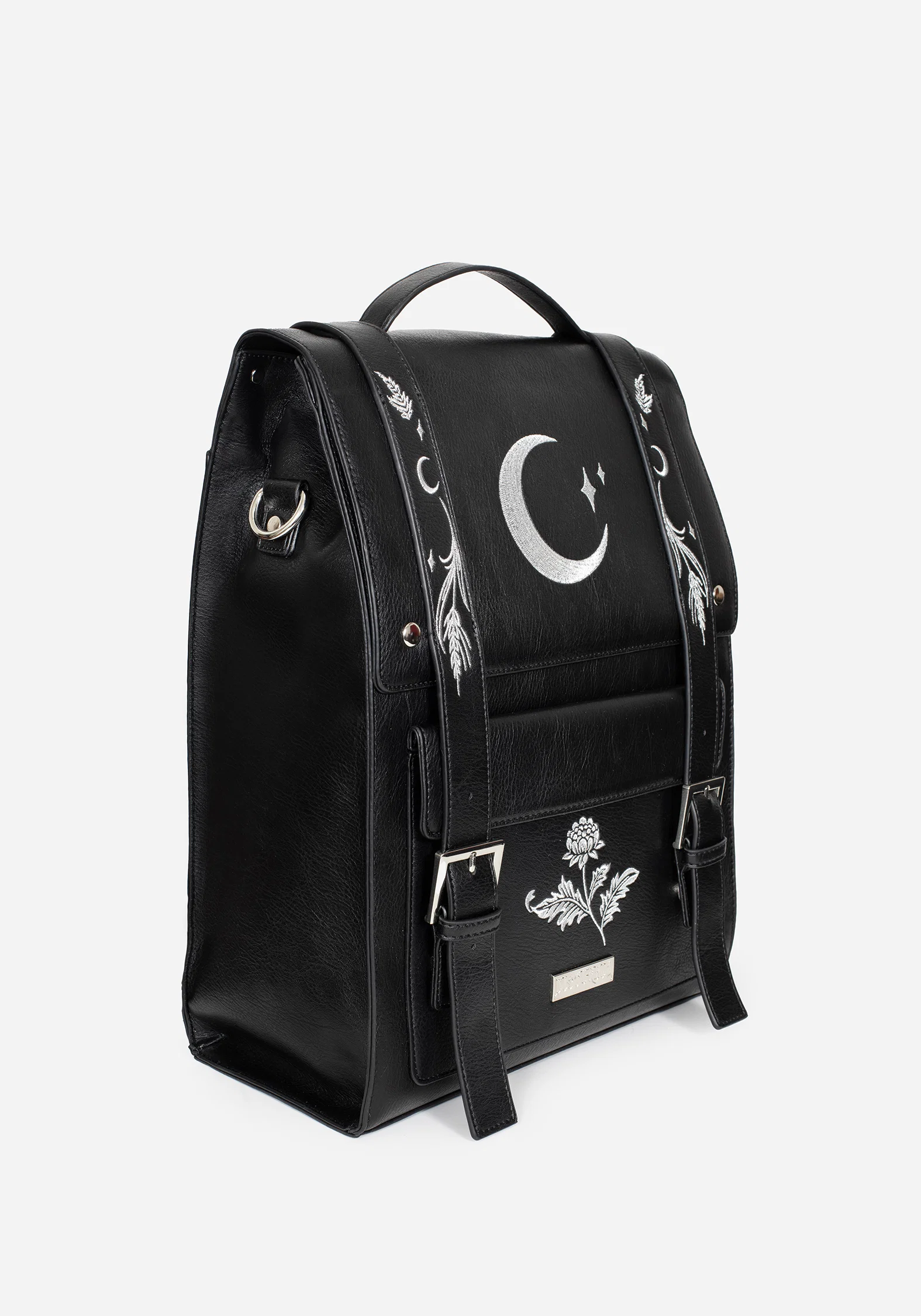 Aradia Embroidered Satchel Bag - Image 3