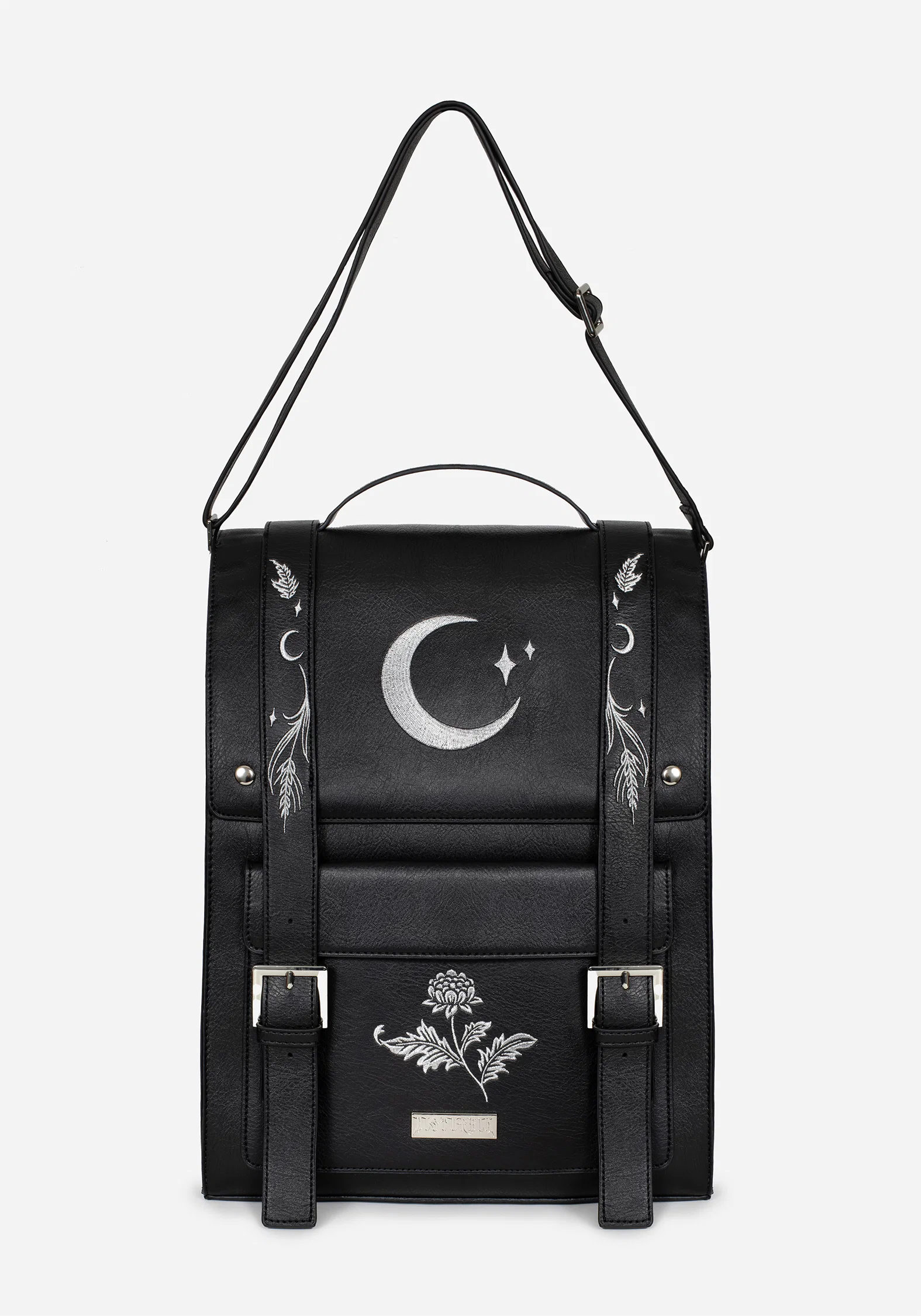 Aradia Embroidered Satchel Bag - Image 8