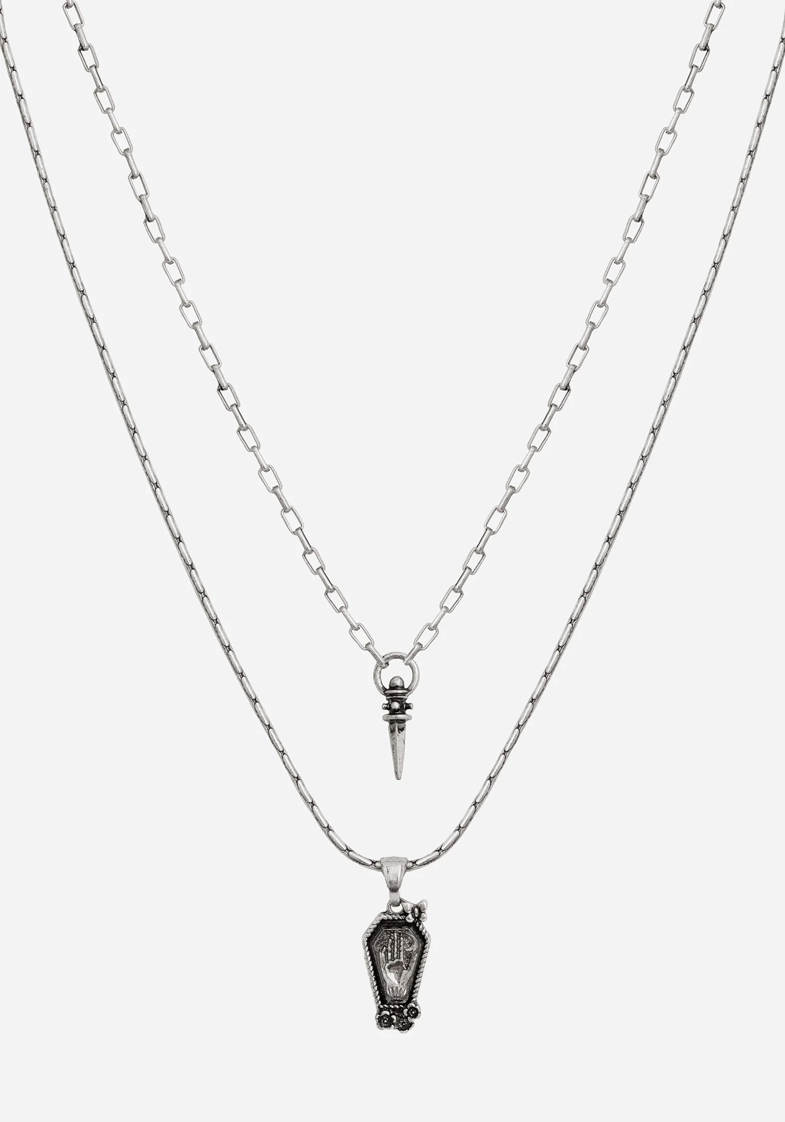 Arbor Coffin Pendant Necklace - Image 3