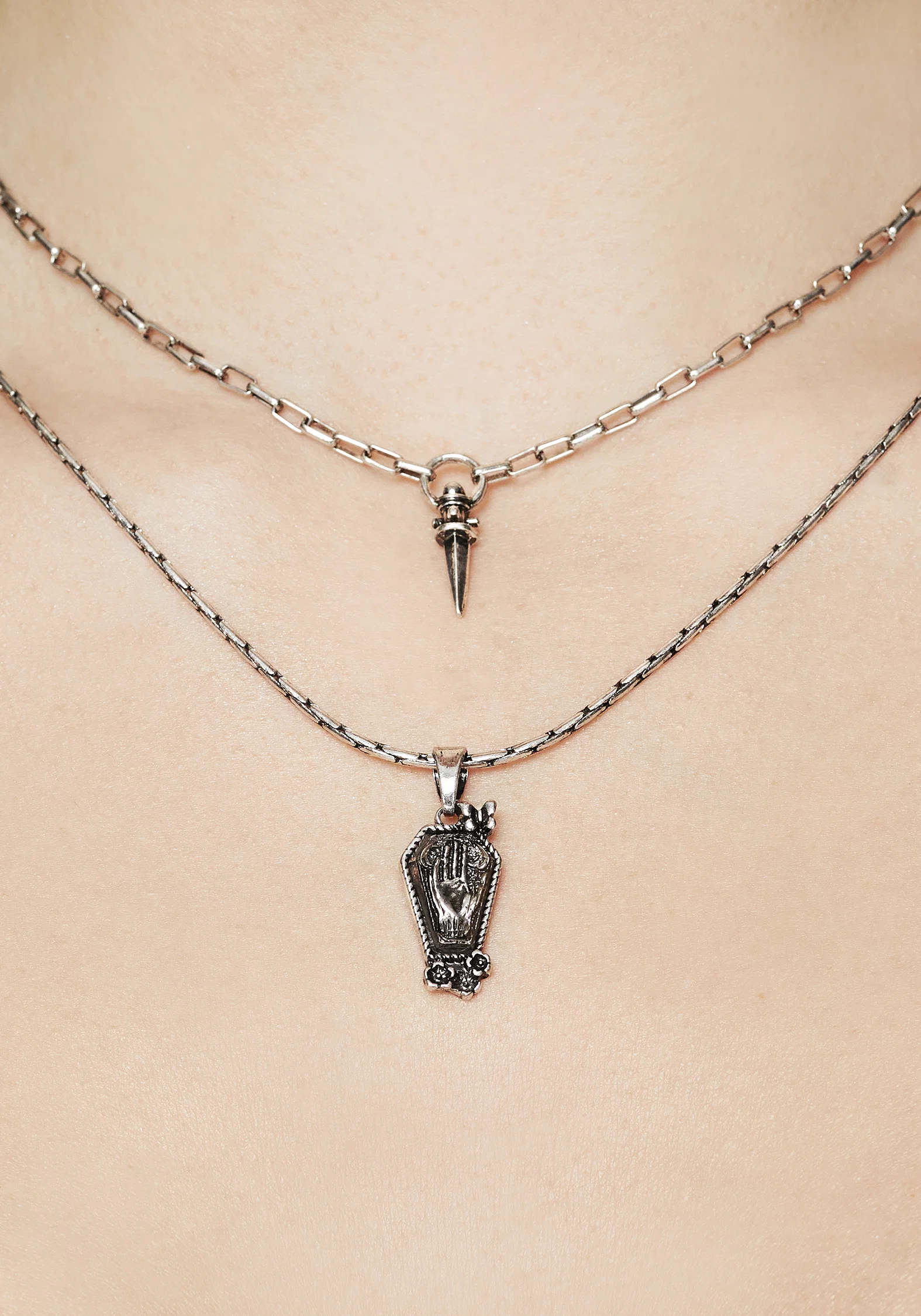Arbor Coffin Pendant Necklace - Image 5