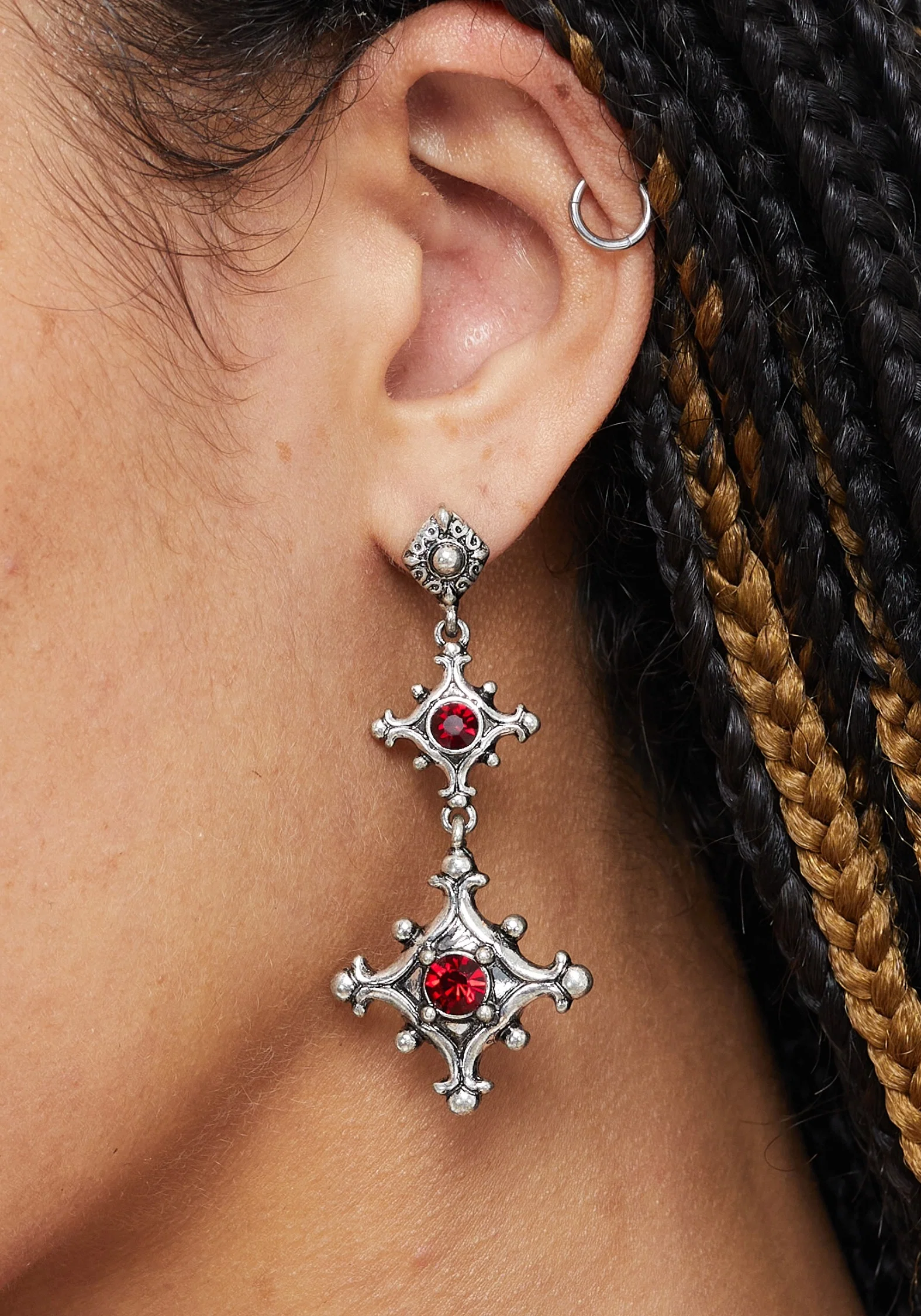 Archapelle Cathedral Stone Drop Earrings - Image 3