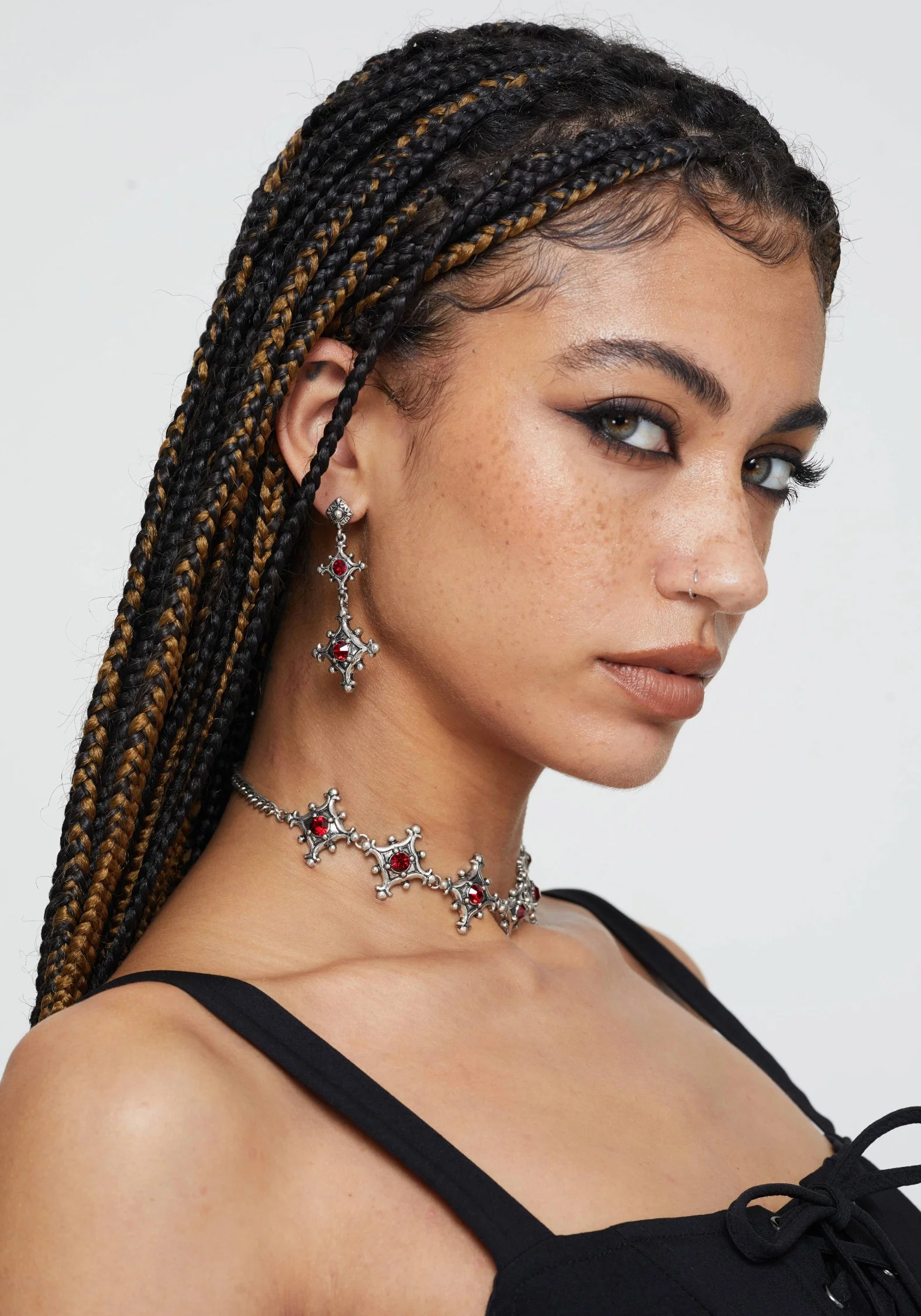 Archapelle Cathedral Stone Drop Earrings - Image 5