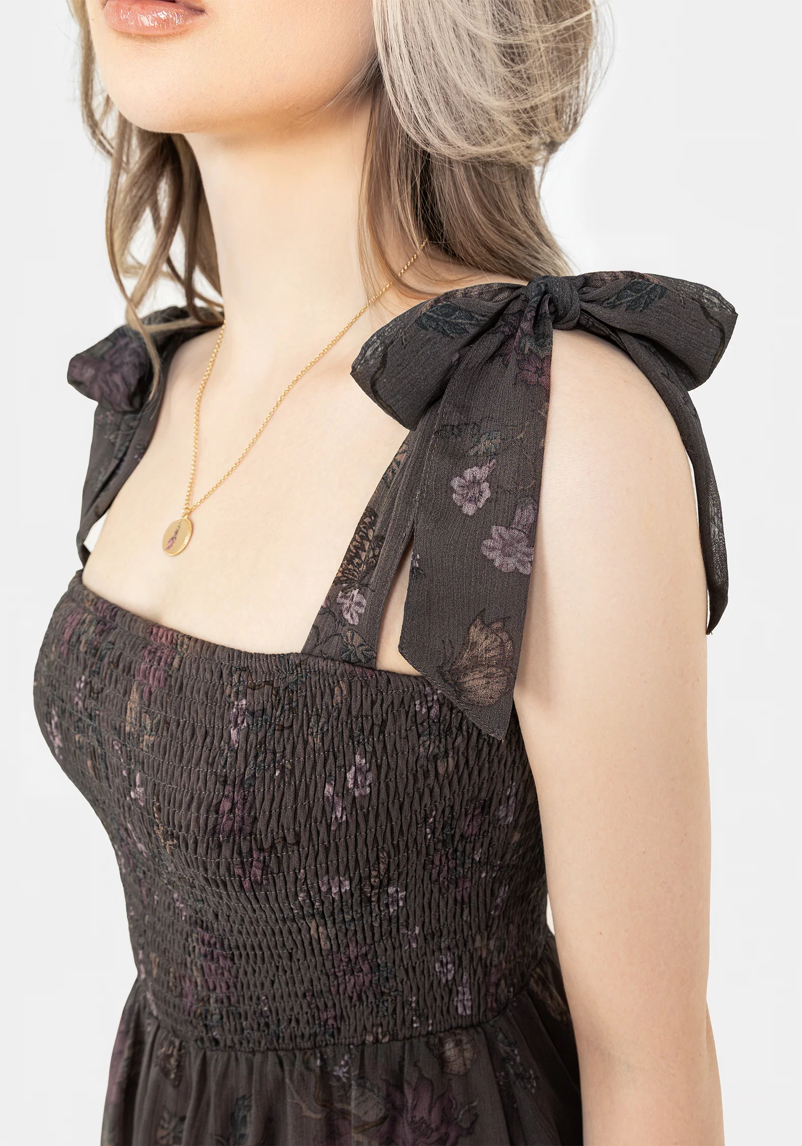 Arnora Cami Tiered Shirred Bodice Maxi Dress - Image 2