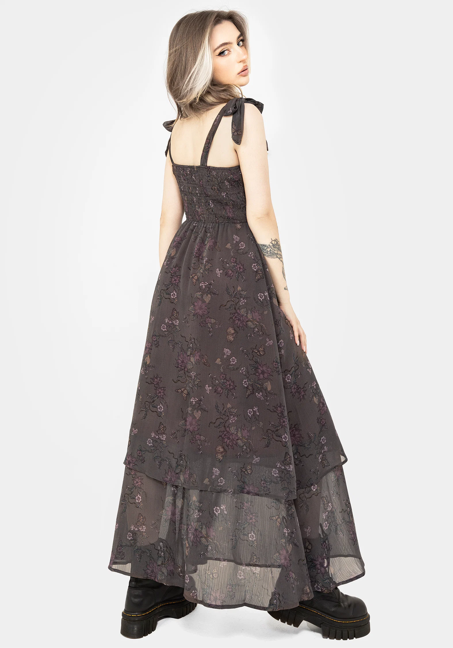 Arnora Cami Tiered Shirred Bodice Maxi Dress - Image 3