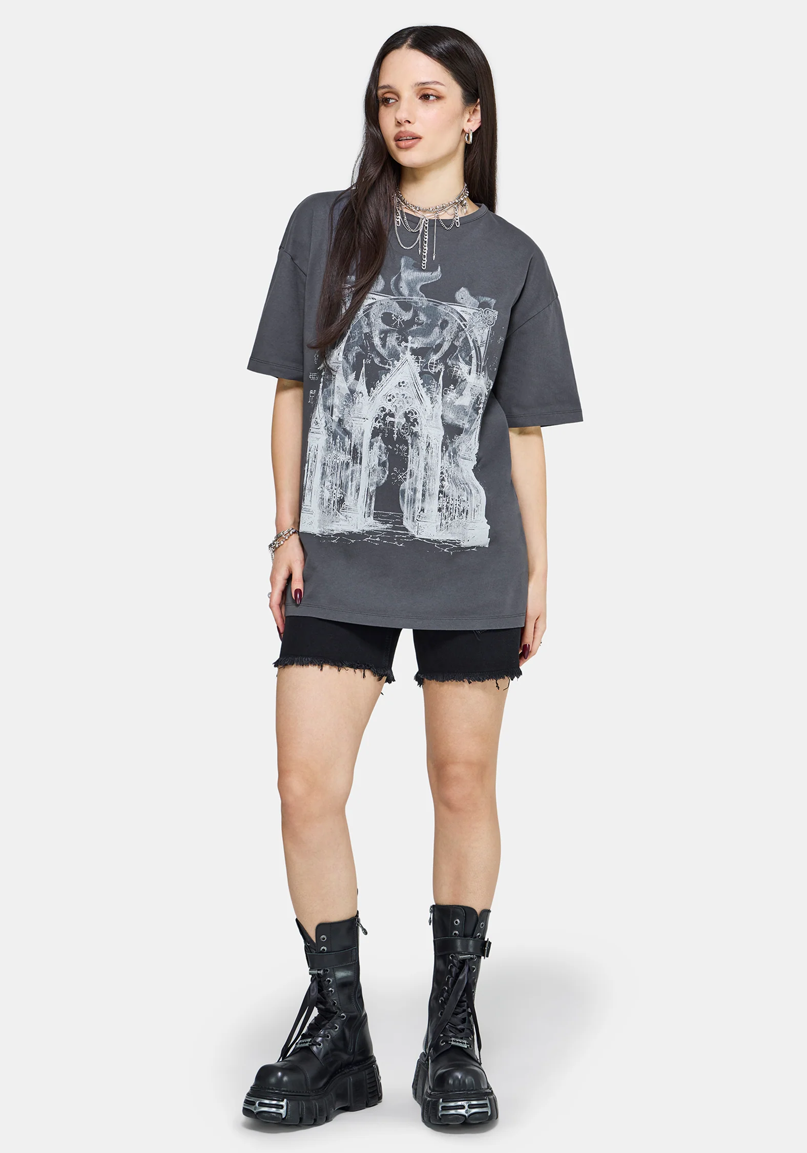 Asha Washed Boyfriend T-Shirt - Image 3