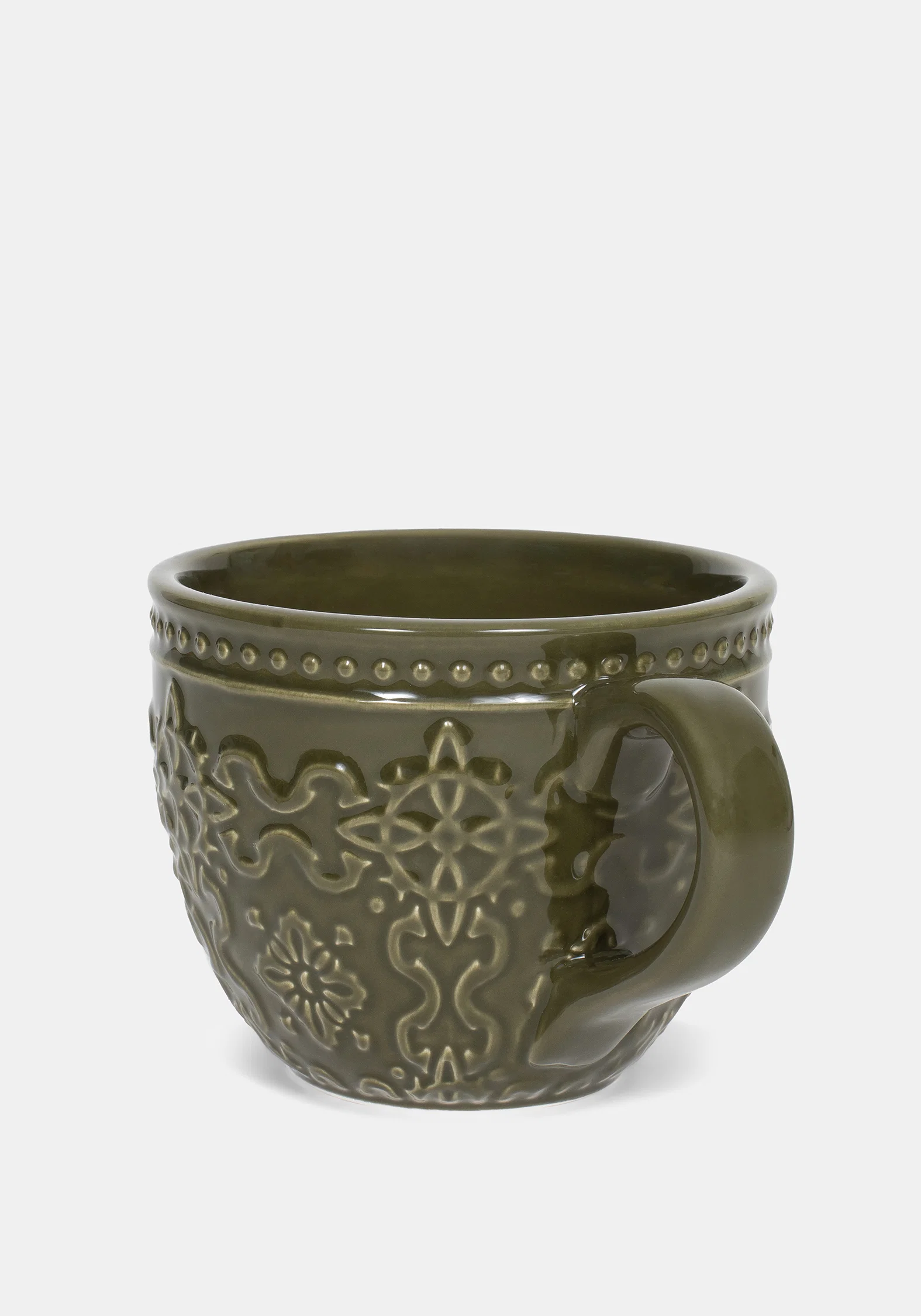 Ashwyn Witches Tile Debossed Mug - Green - Image 4