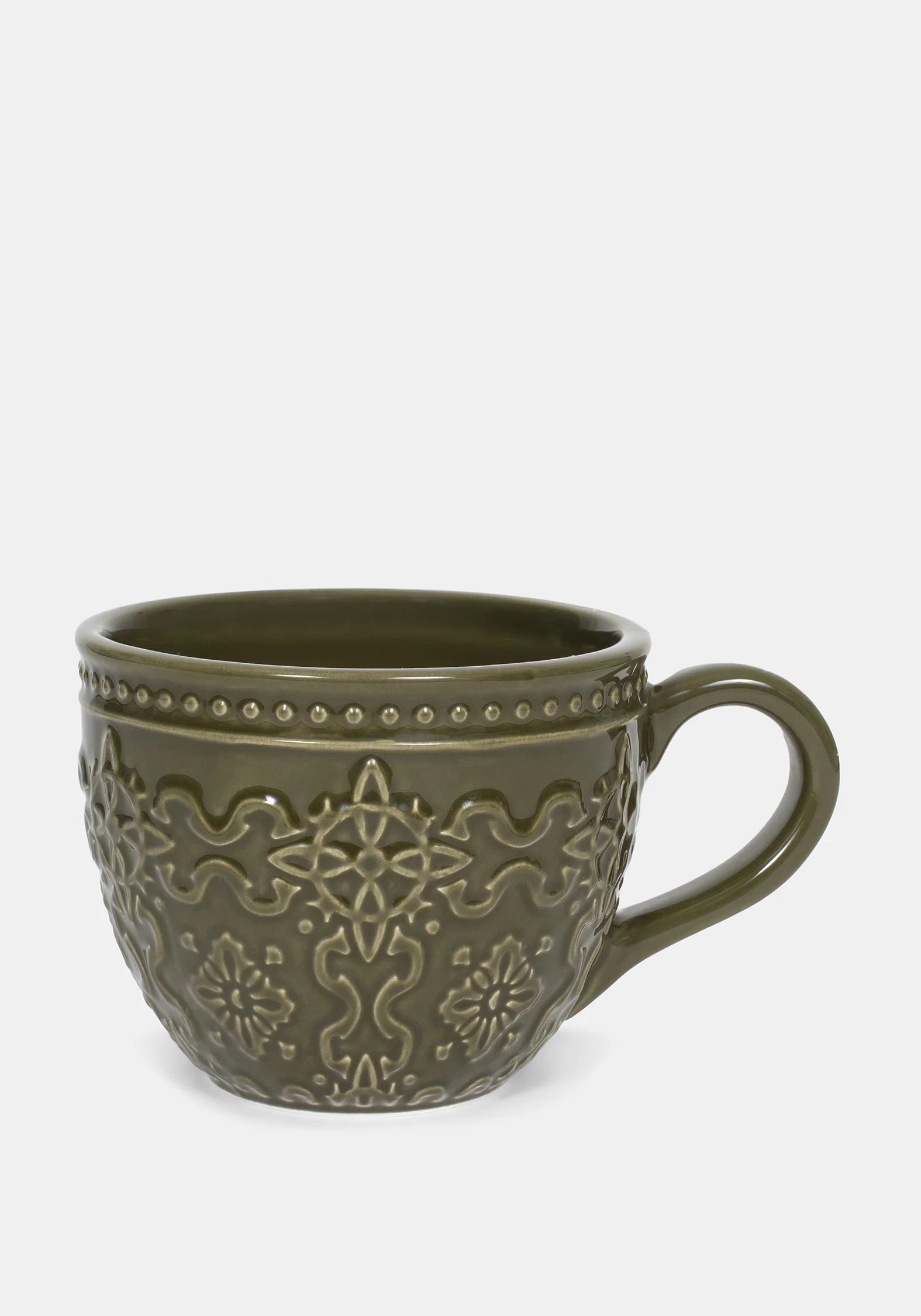Ashwyn Witches Tile Debossed Mug - Green - Image 5