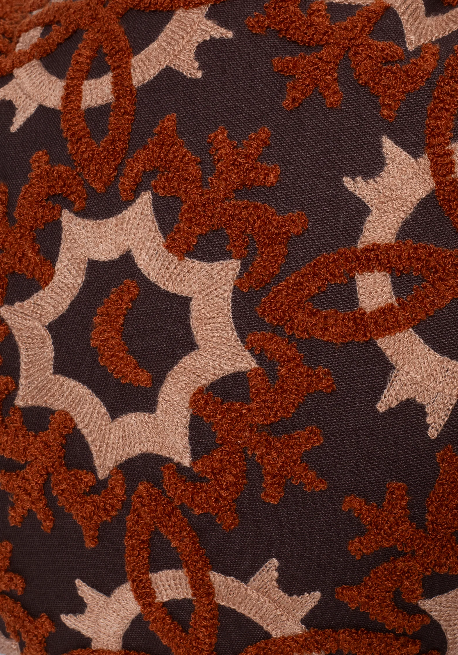 Ashwyn Witches Tile Round Pom Pom Cushion - Image 3