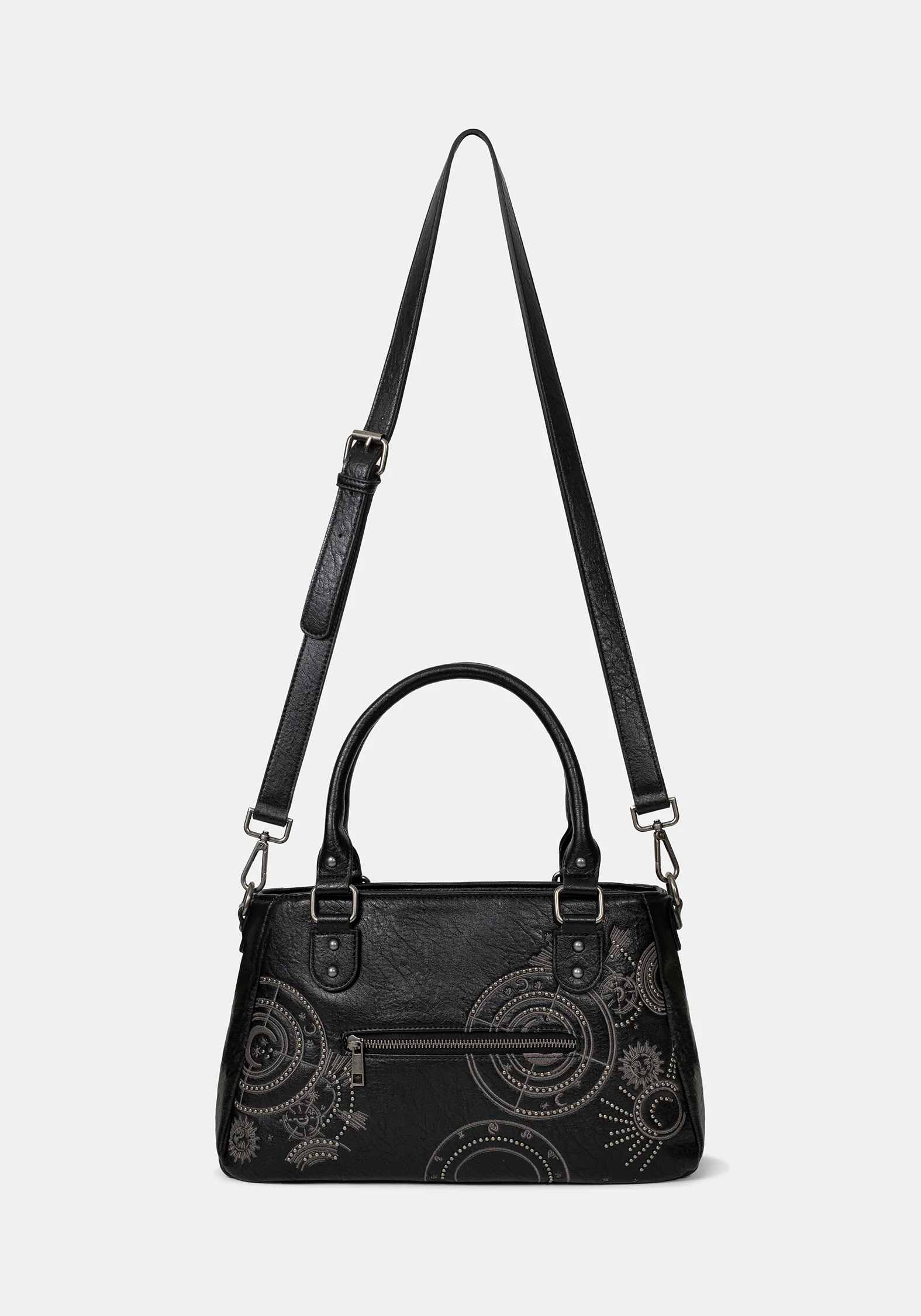 Asterielle Embroidered Rivet Handbag - Image 9