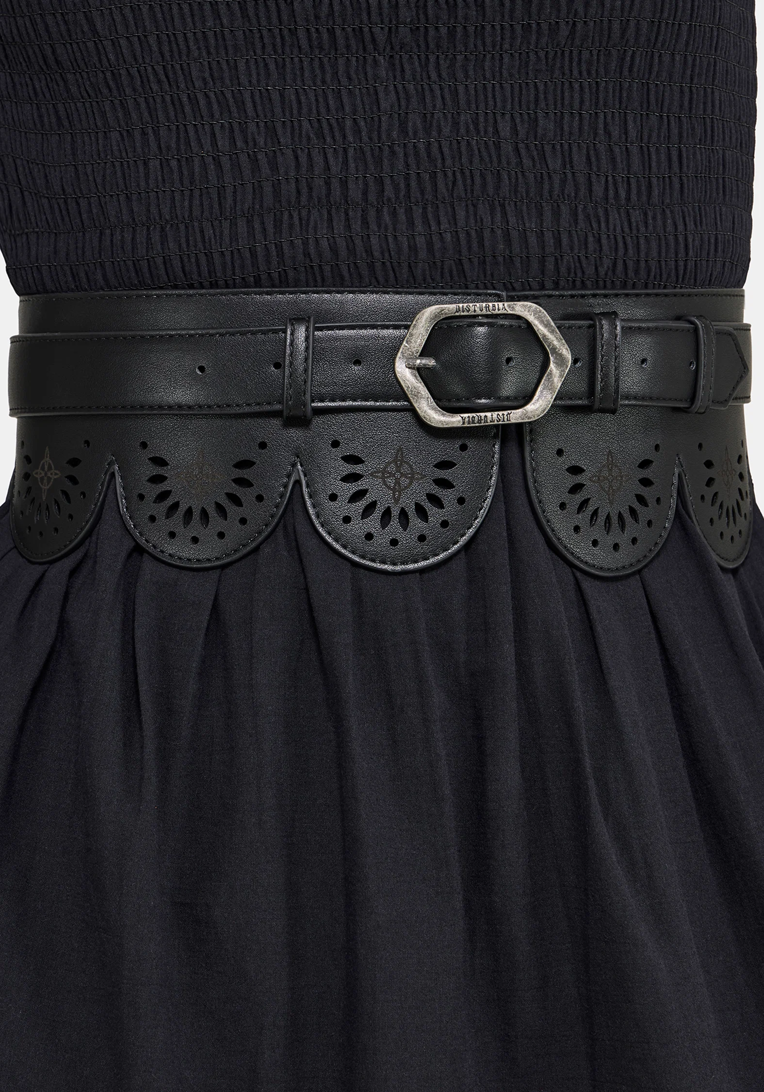 Atha Witches Knot Scallop Cut Out Waist Belt - Image 3