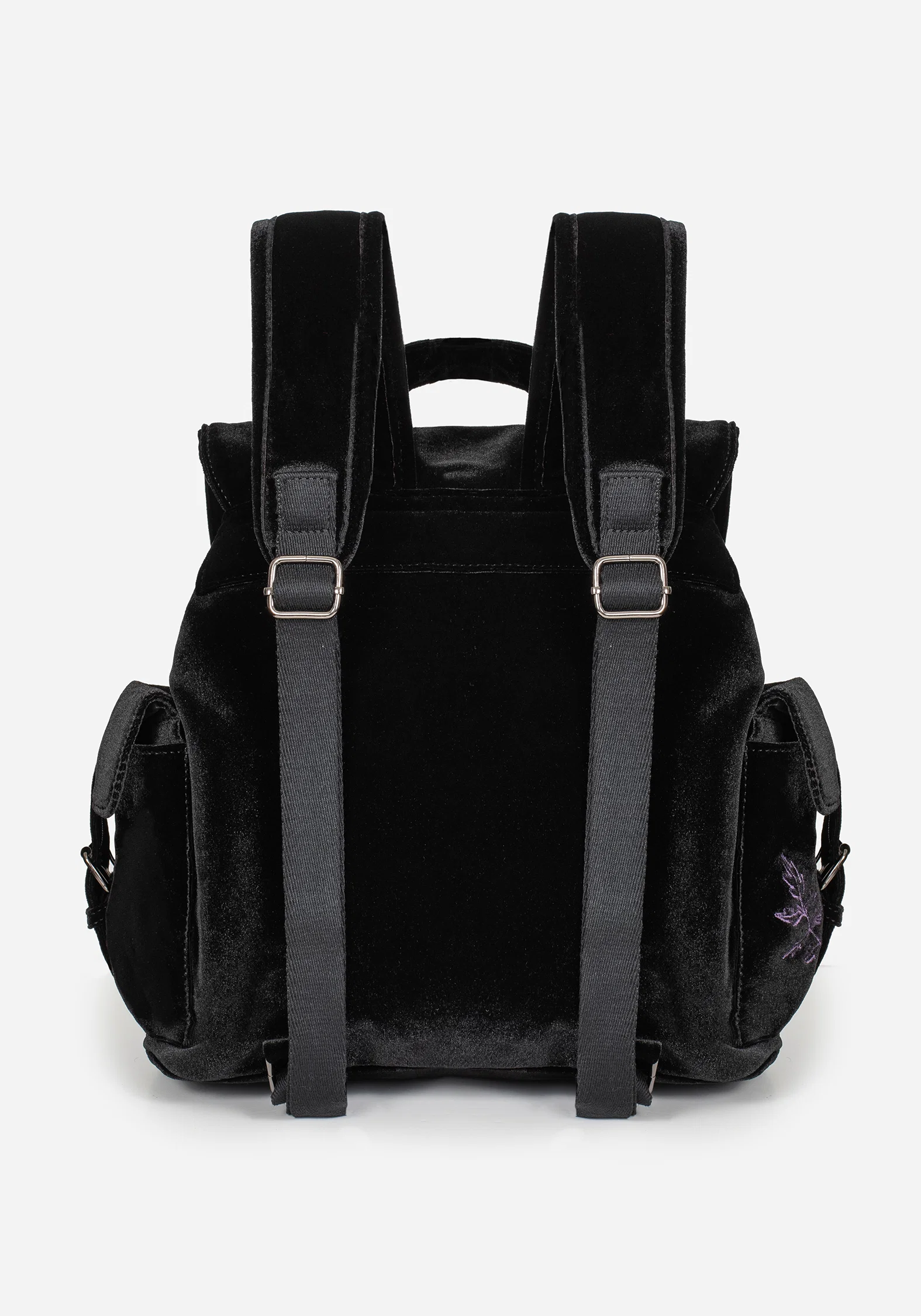Atropos Moth Embroidered Satchel Backpack - Image 4