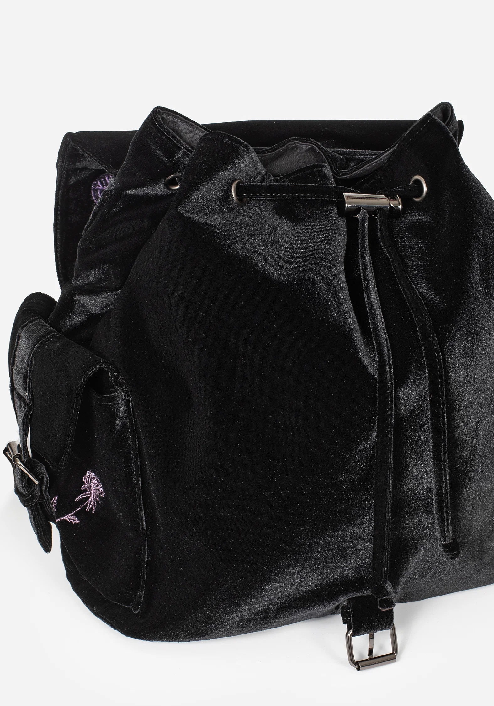 Atropos Moth Embroidered Satchel Backpack - Image 5