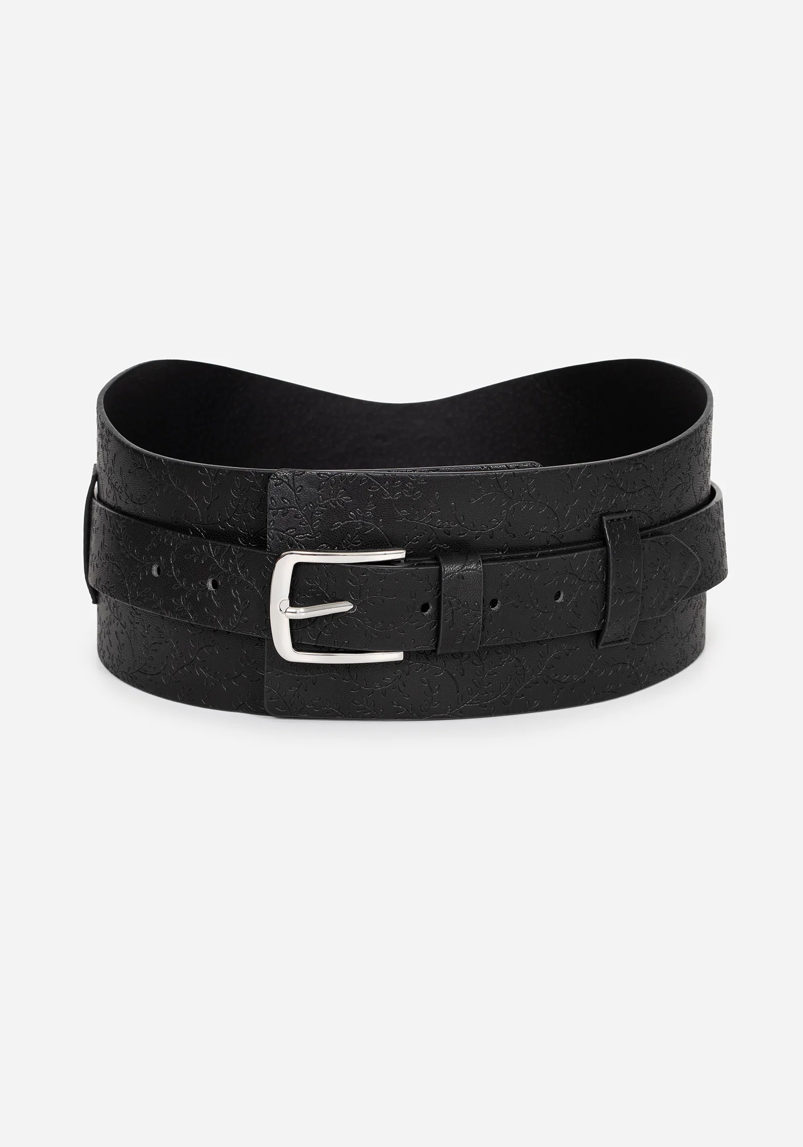 Bathory Floral Embossed Waist Belt - Image 8