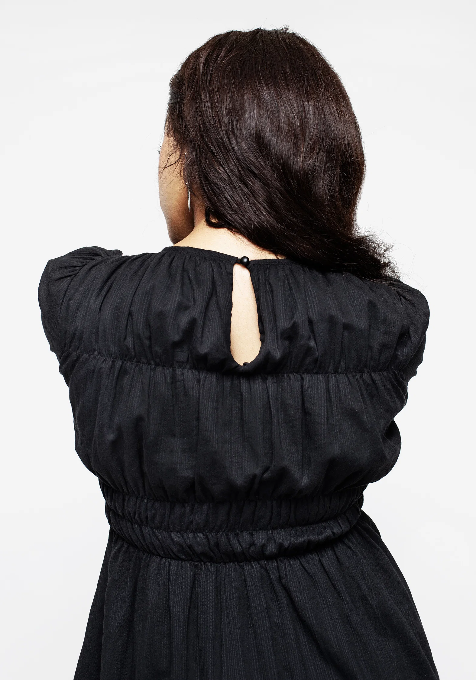 Bedelia Cotton Mini Dress - Image 7