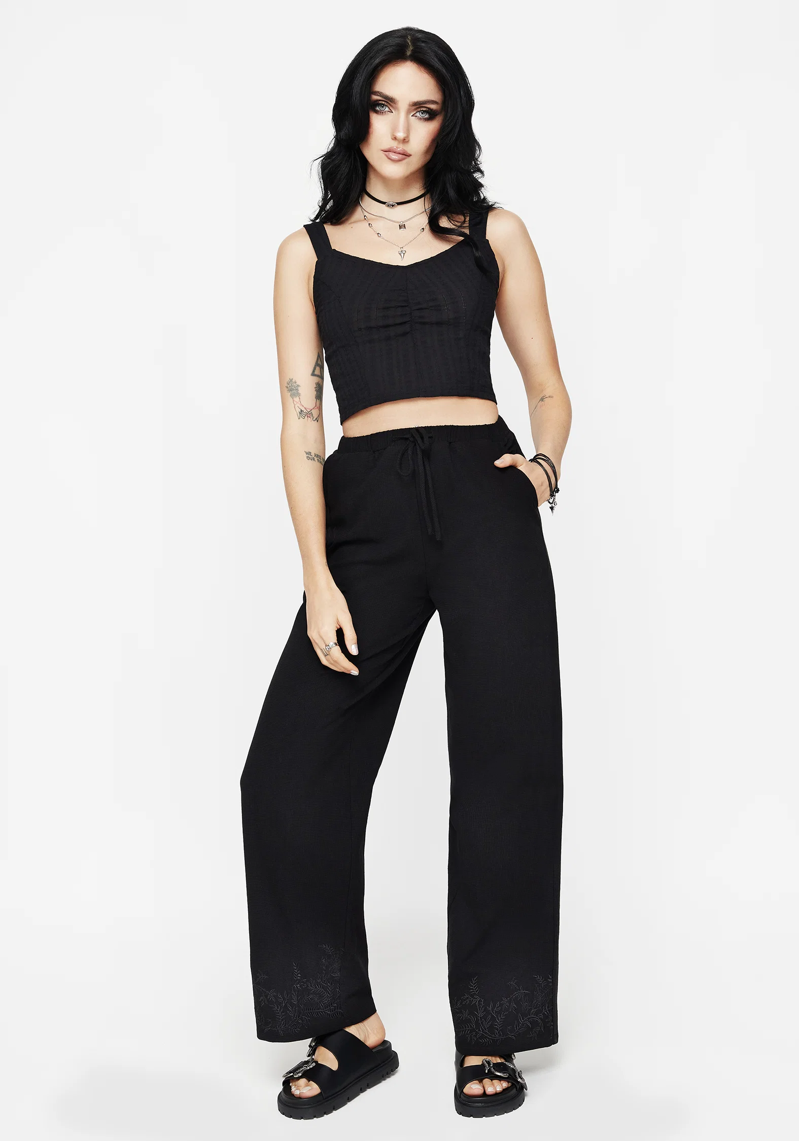Bela Cotton Crop Cami Top - Image 4