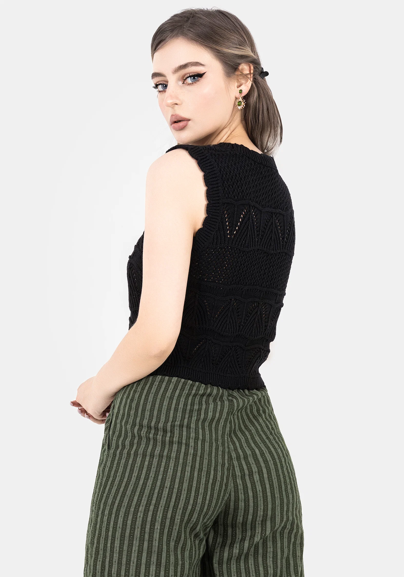Belleville Sleeveless Knit Waistcoat - Image 3