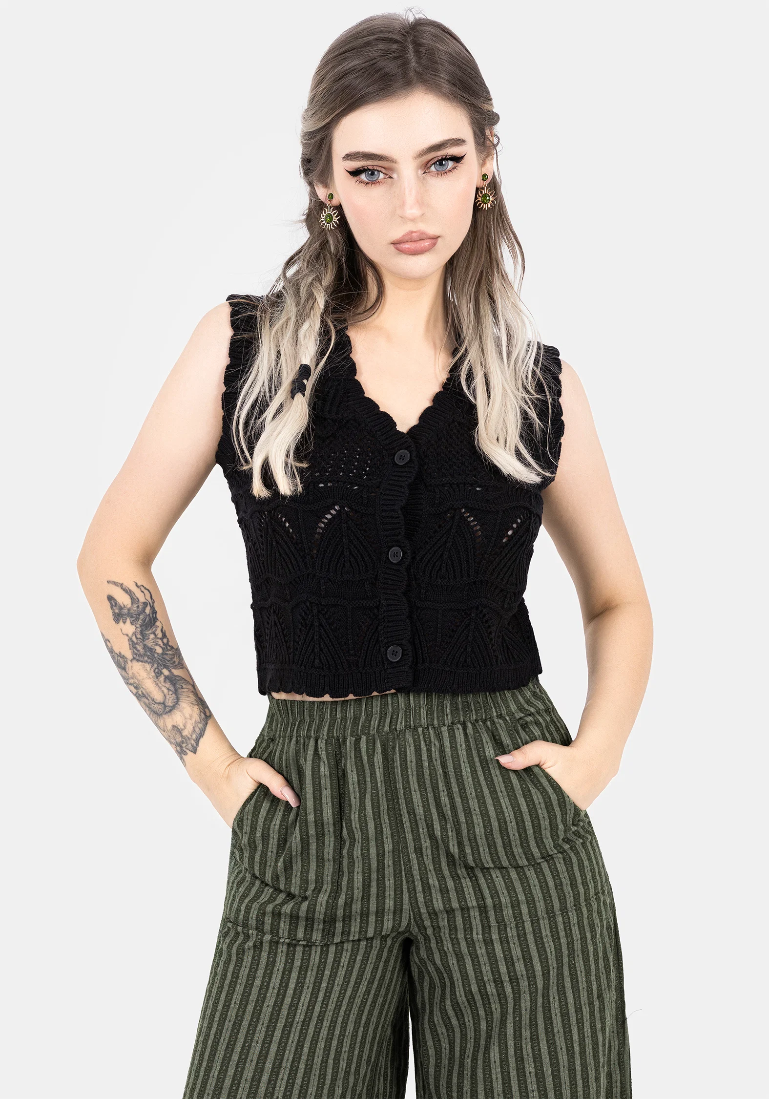 Belleville Sleeveless Knit Waistcoat - Image 6