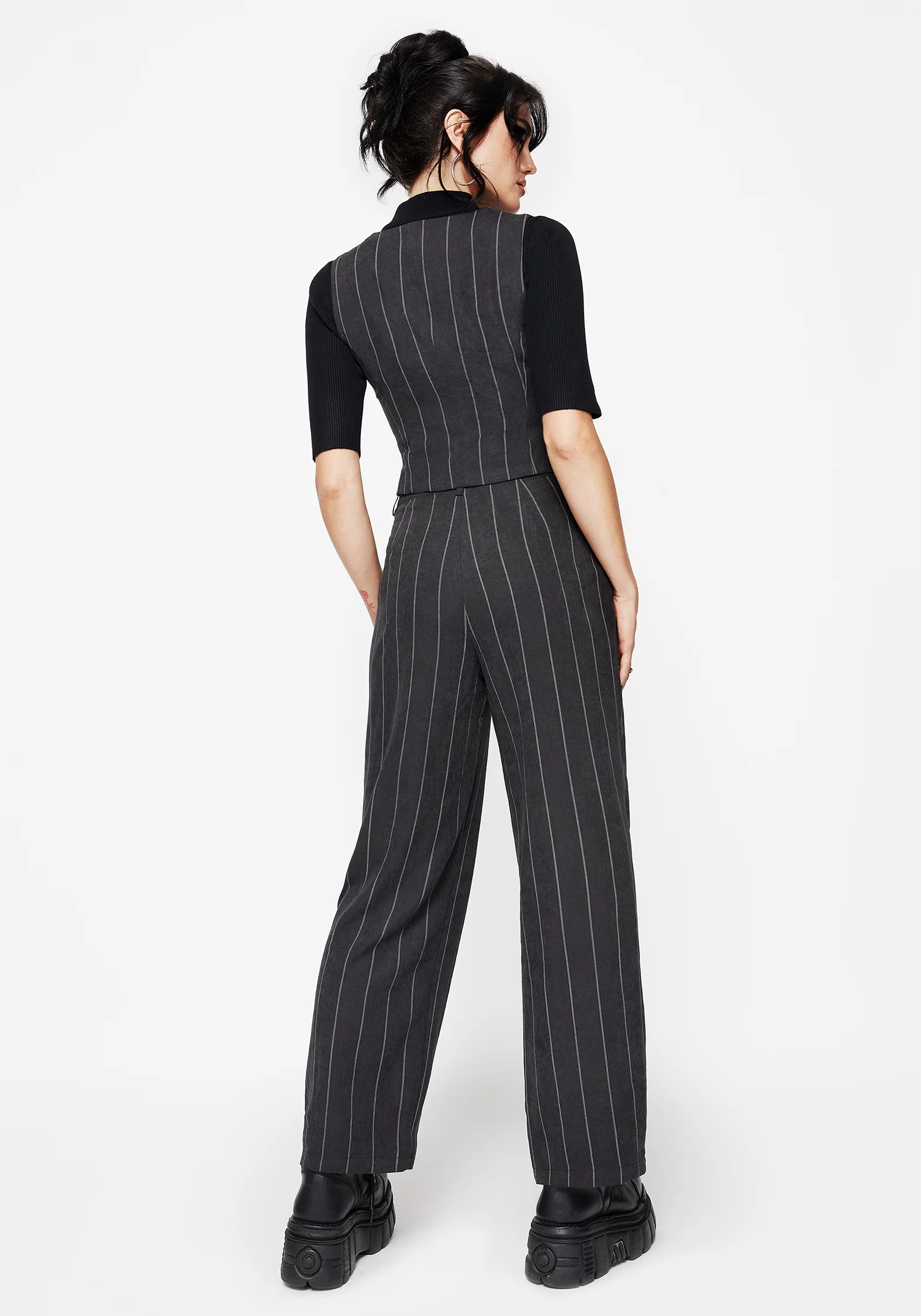 Bellum Stripe Tailored Straight Leg Trouser - Image 3
