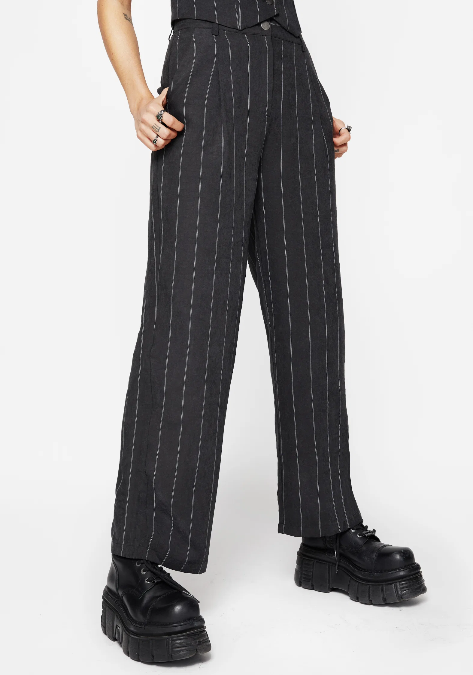 Bellum Stripe Tailored Straight Leg Trouser - Image 4