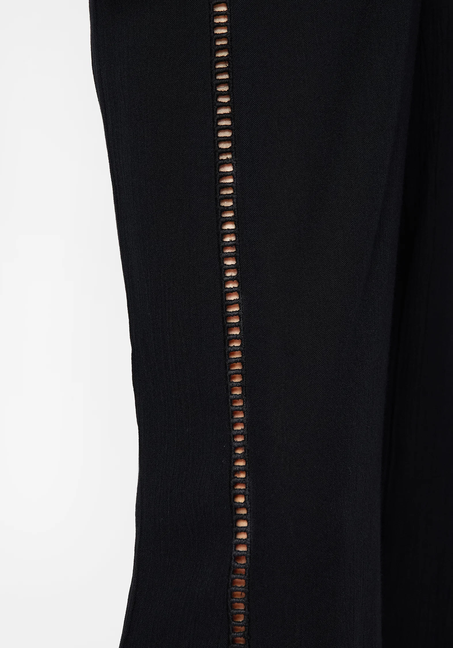 Blessing Lace Trim Wide Leg Trouser - Image 2