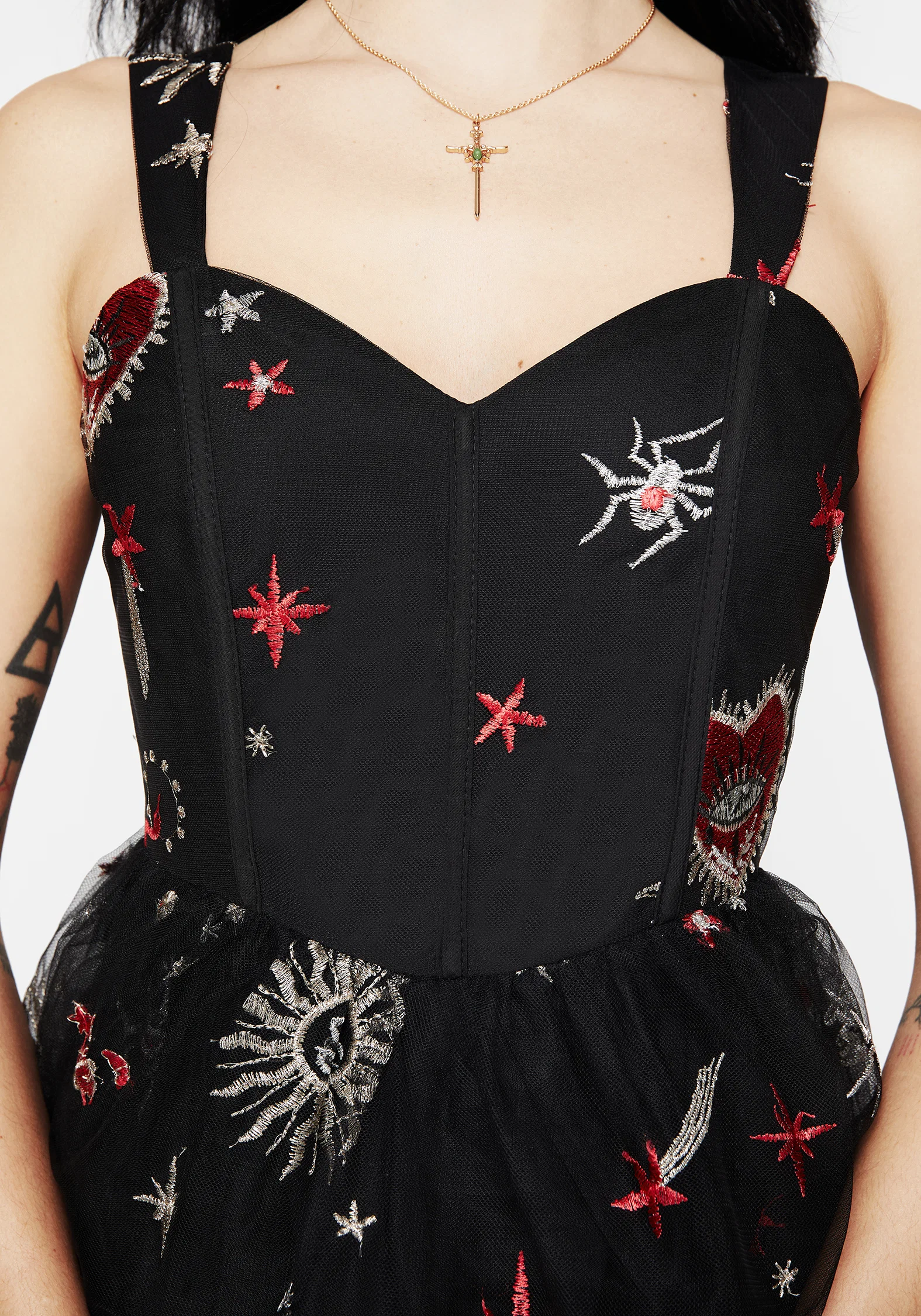 Bloodlust Cami Corset Mini Dress - Image 2