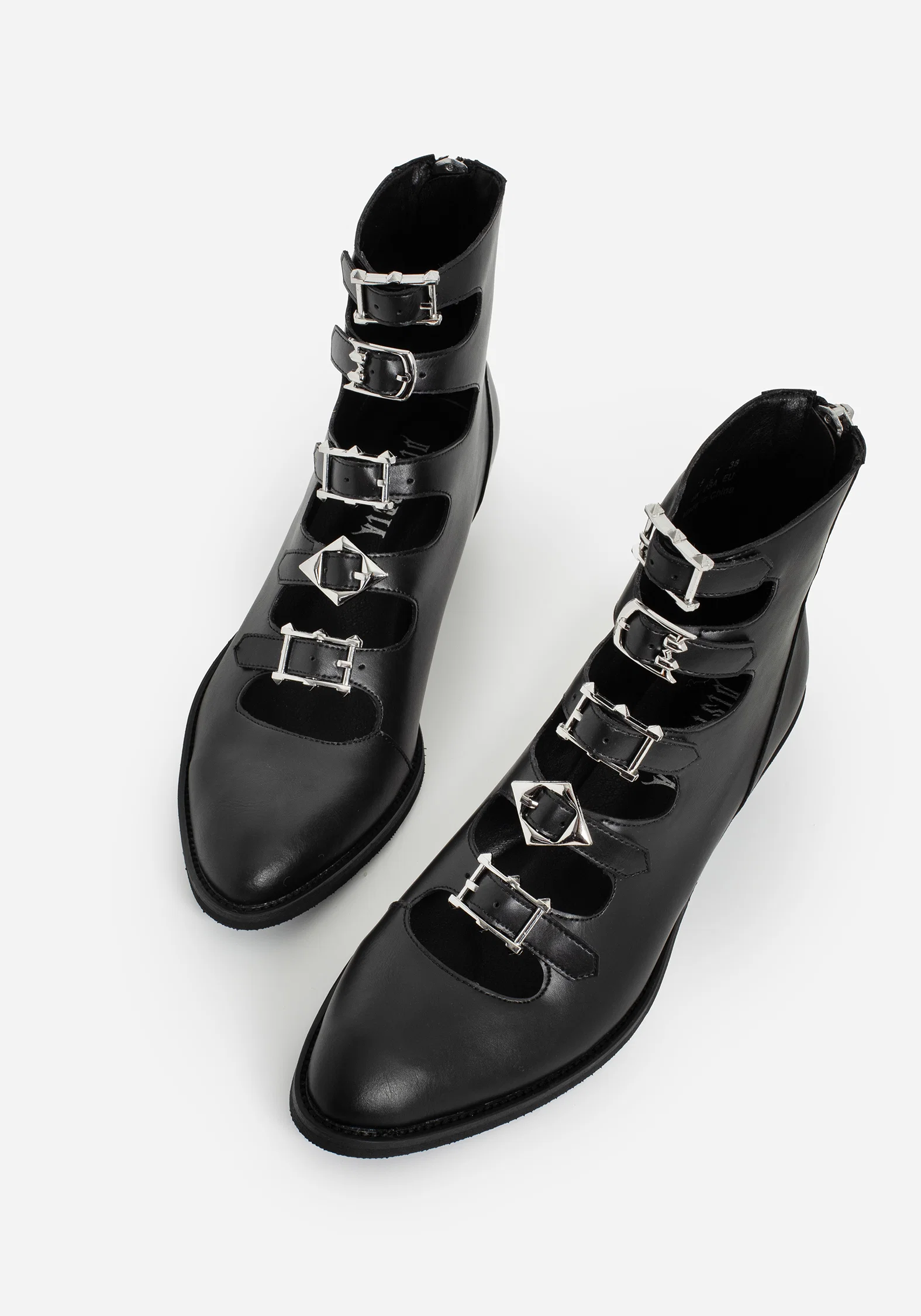 BRIDGET BUCKLED BOOTS - Image 8