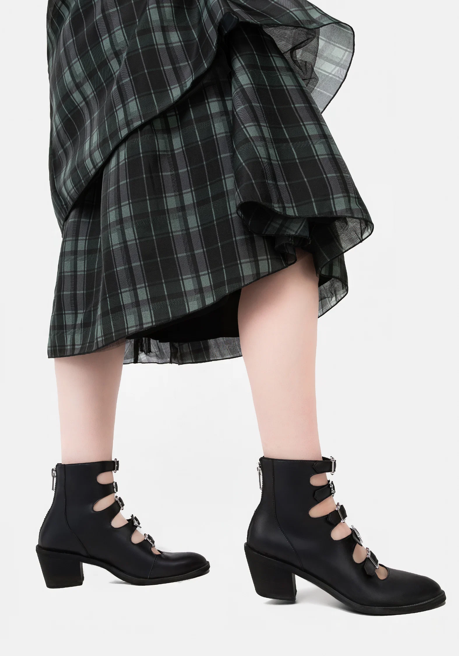 BRIDGET BUCKLED BOOTS - Image 9