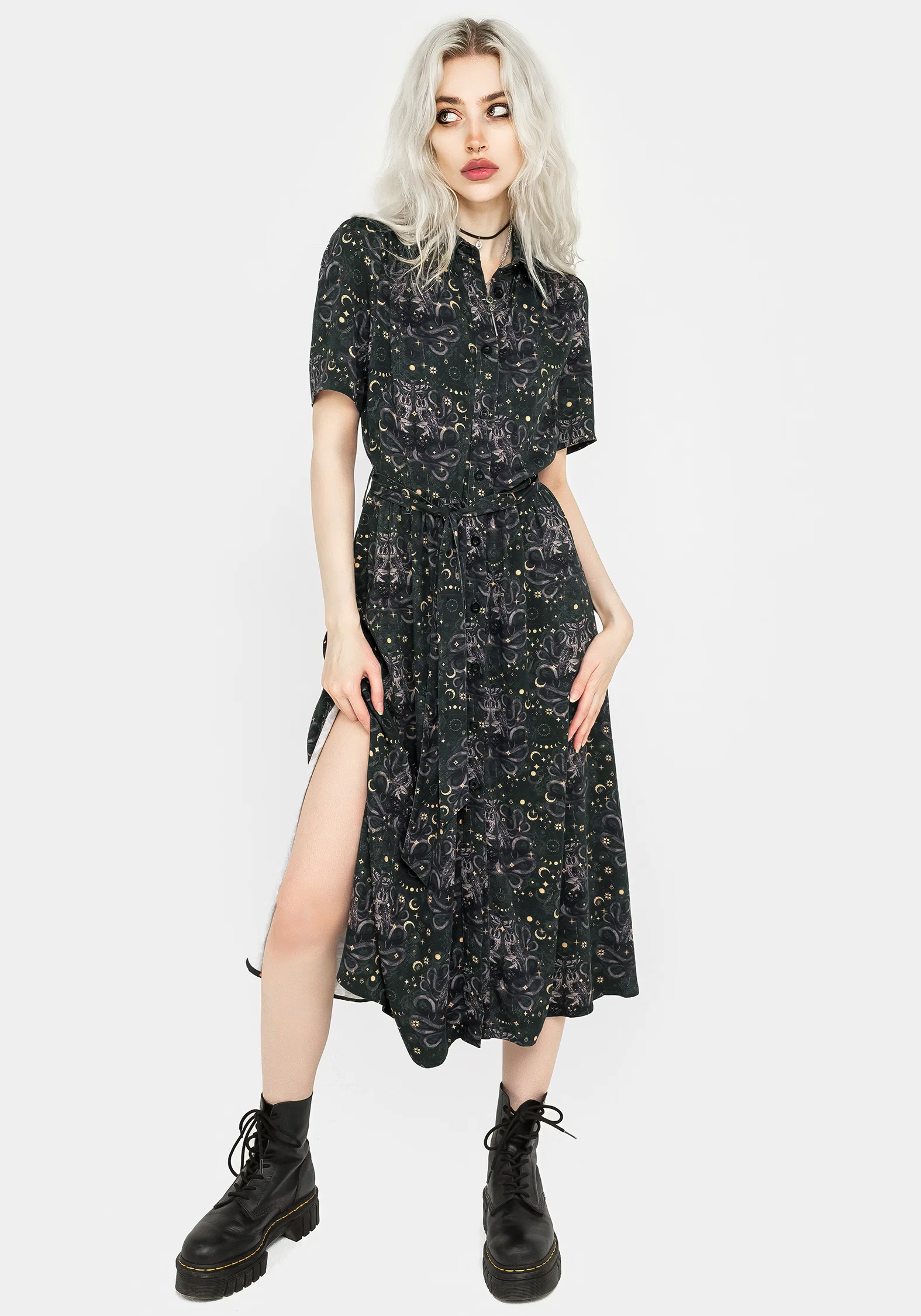 Cailleach Midi Shirt Dress - Image 7