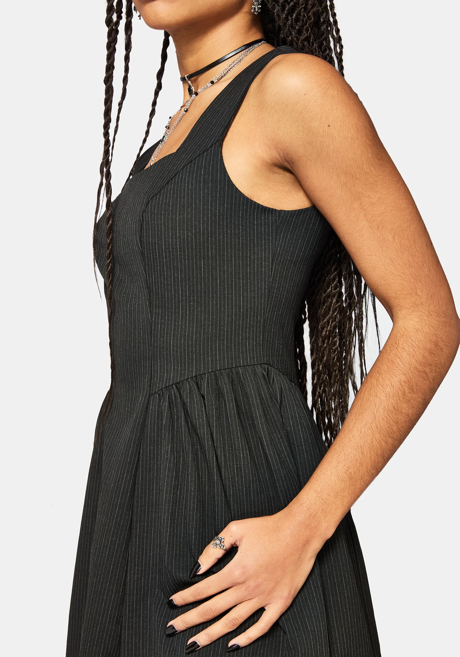 Cairn Stripe Corset Mini Dress - Image 2
