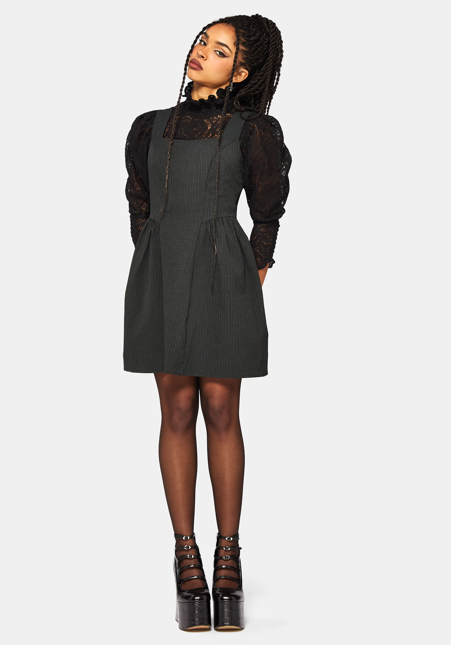 Cairn Stripe Corset Mini Dress - Image 8