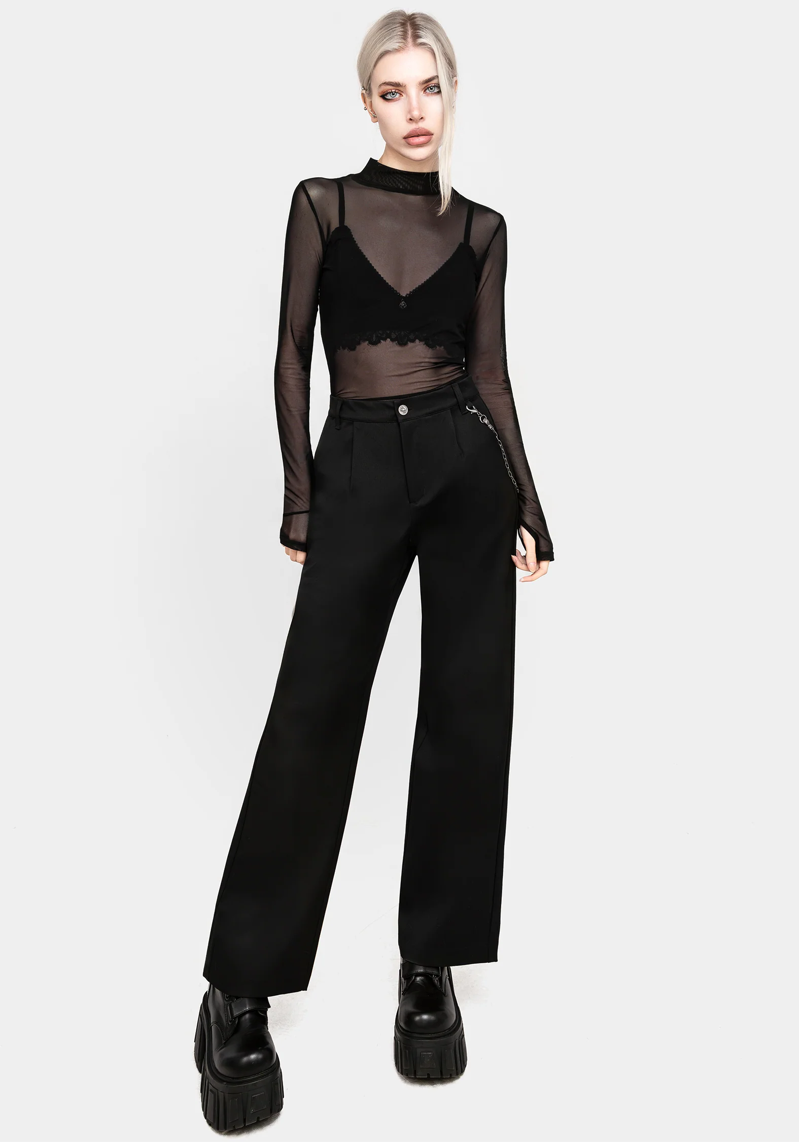 Carpal Chain Straight Leg Trousers - Image 4
